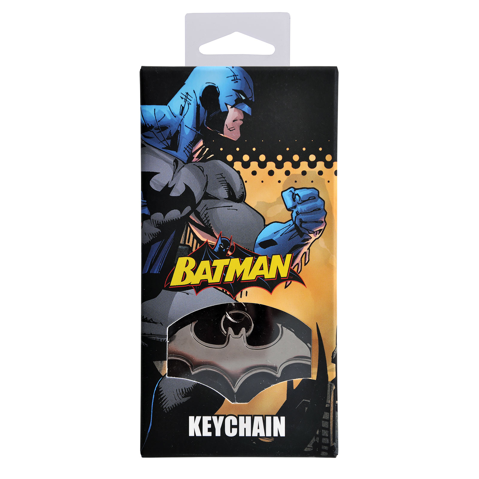 Batman Logo Sleutelhanger, zwart