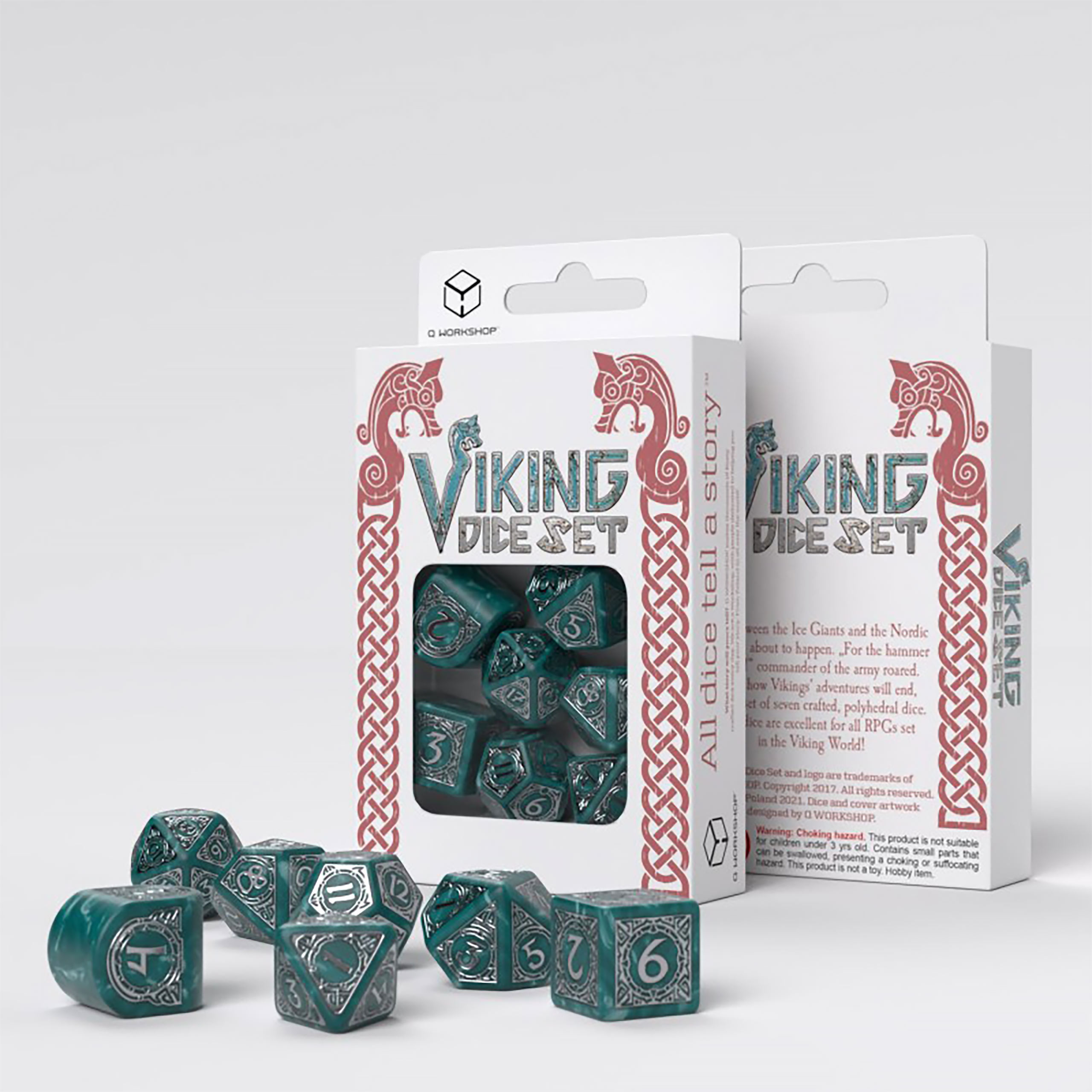 Viking - Set de Dés Mjolnir 7 pièces