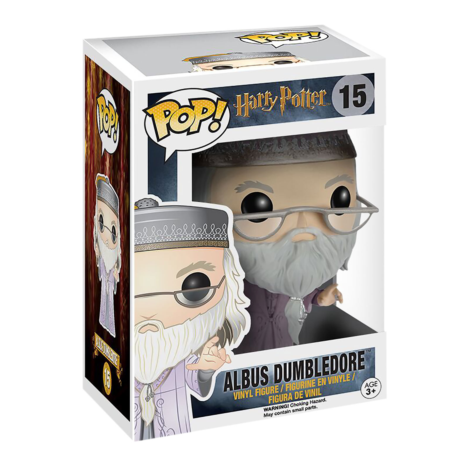 Harry Potter - Dumbledore avec Figurine Funko Pop de Baguette de Sureau