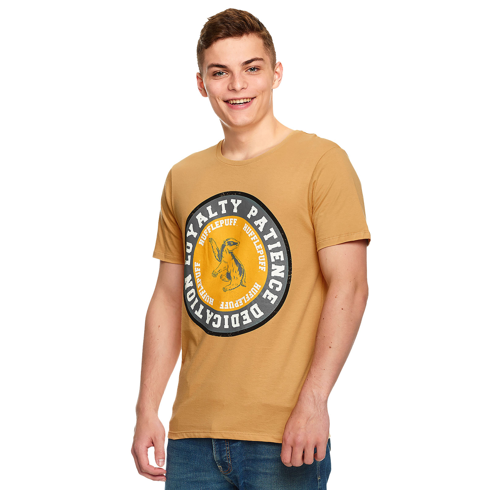 Harry Potter - Hufflepuff Values T-Shirt gelb