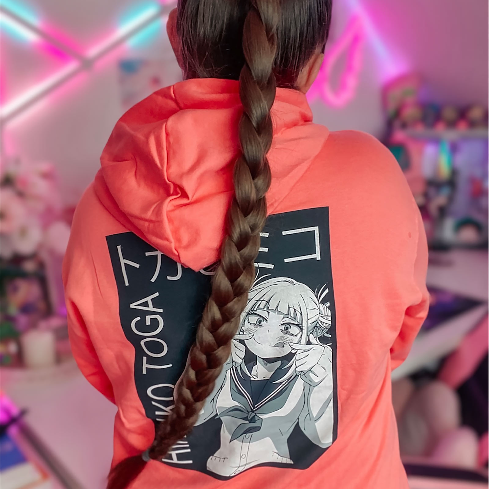 My Hero Academia - Sudadera con capucha para mujer Himiko Toga