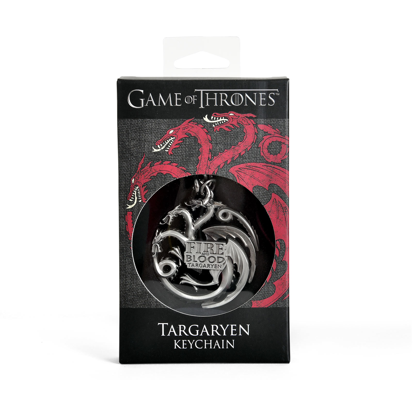Game of Thrones - Targaryen Wapen Sleutelhanger Antiek