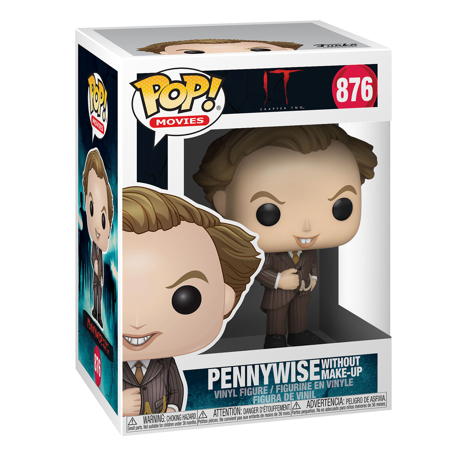 Stephen King's ES - Pennywise without makeup Funko Pop figure