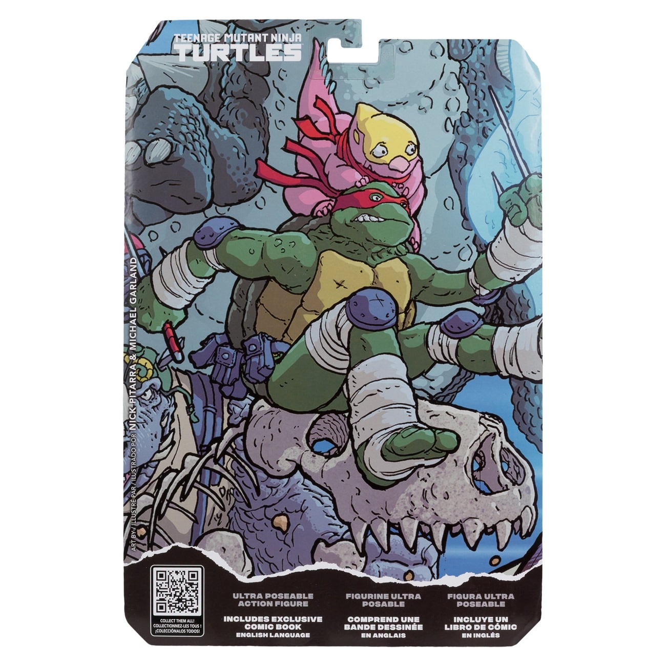 Teenage Mutant Ninja Turtles Page Punchers figurine d’action Raphael 13 cm