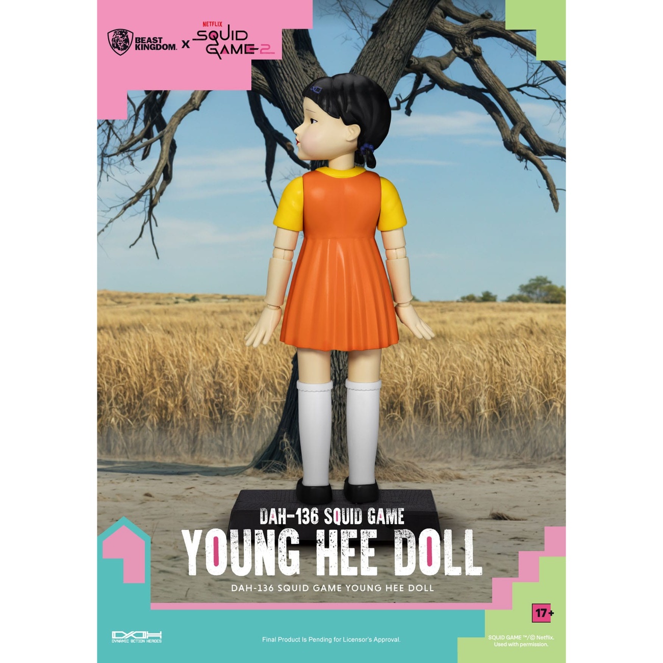 Squid Game Actionfigur mit Sound Young Hee Doll 30 cm