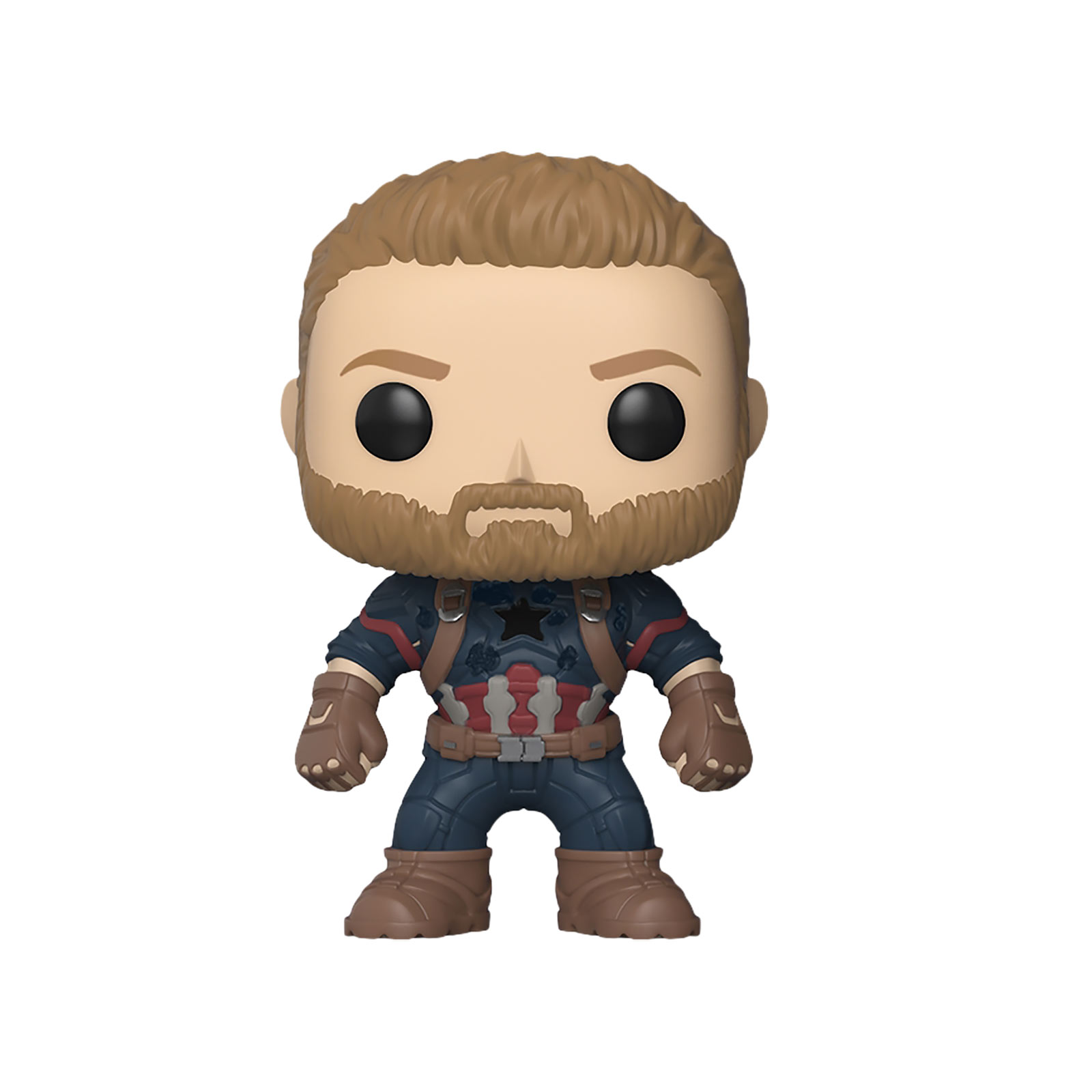 Avengers - Figurine à tête branlante Funko Pop Captain America Infinity War