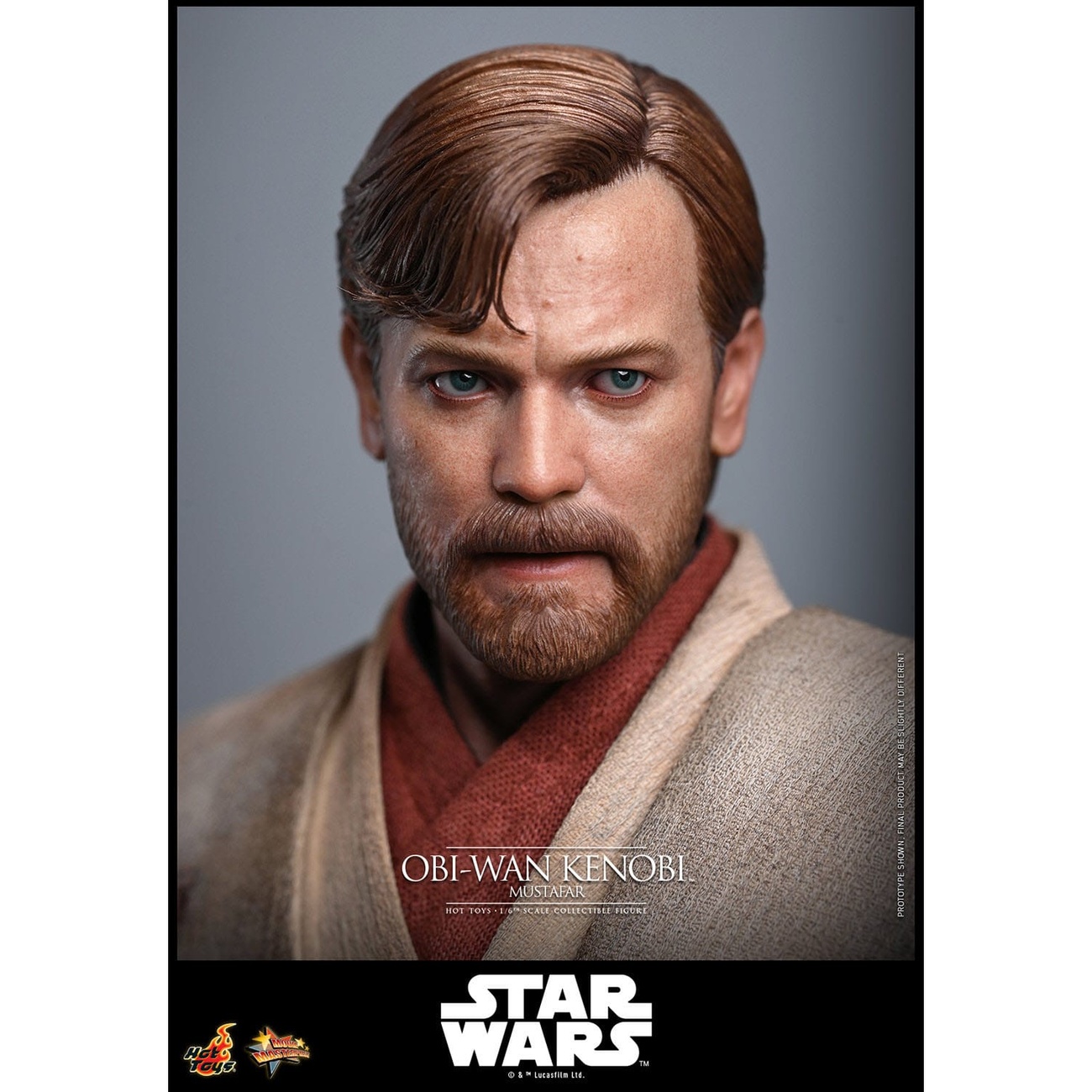 Star Wars Episodio III: La venganza de los Sith – Obi-Wan Kenobi (Mustafar) figura de acción Masterpiece 1:6