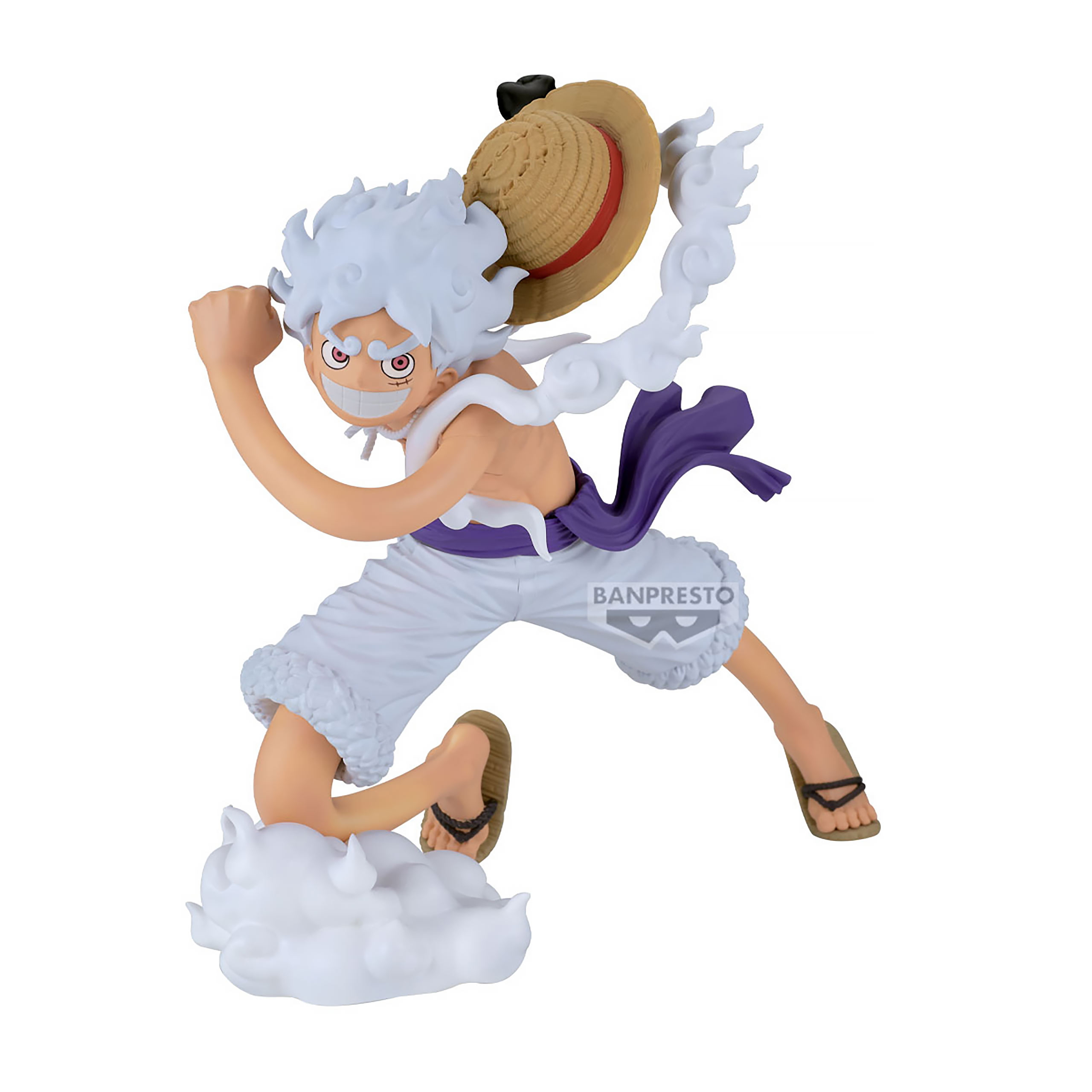 One Piece : Gear 5 - Figurine Monkey D. Luffy Grandista