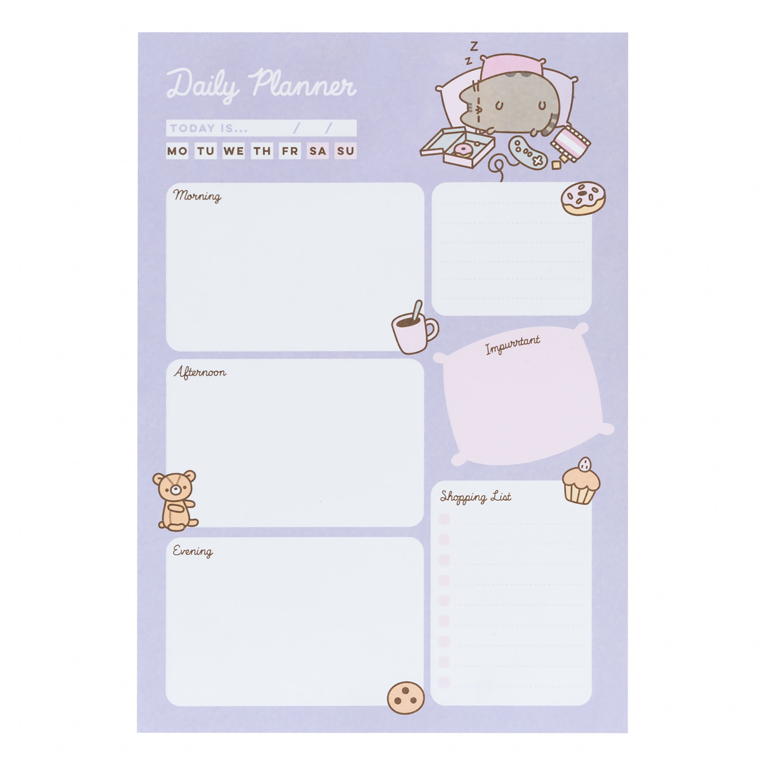 Pusheen - Slaap Dagplanner