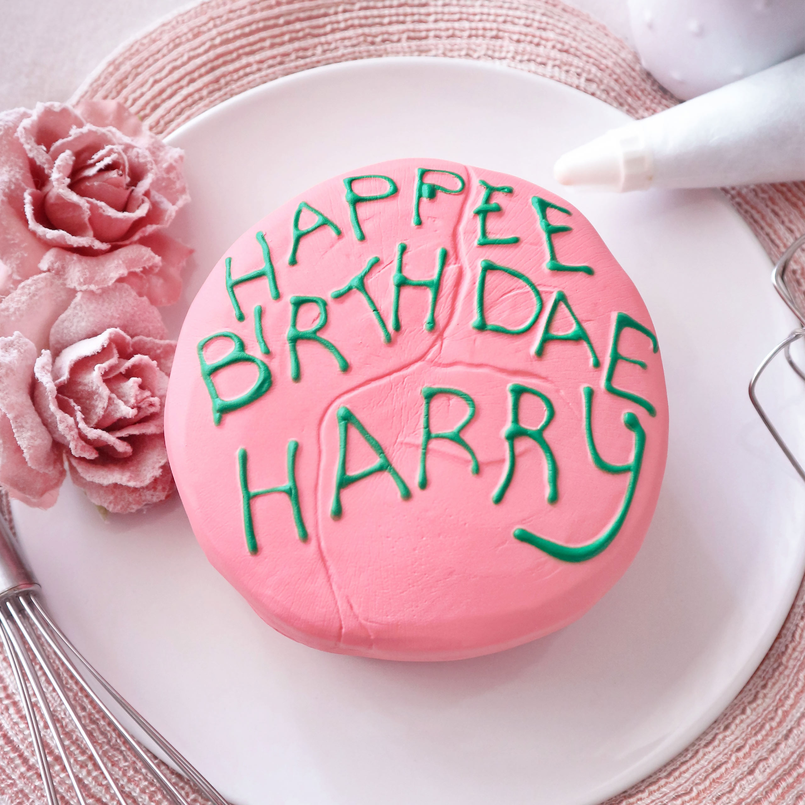 Harry Potter - Figura antistress Torta di Compleanno Pufflums