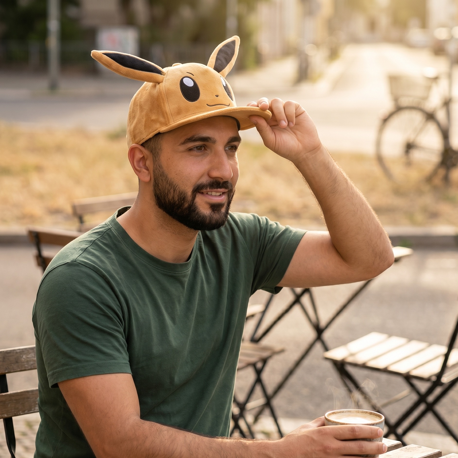 Pokemon - Evoli Plüsch Snapback Cap