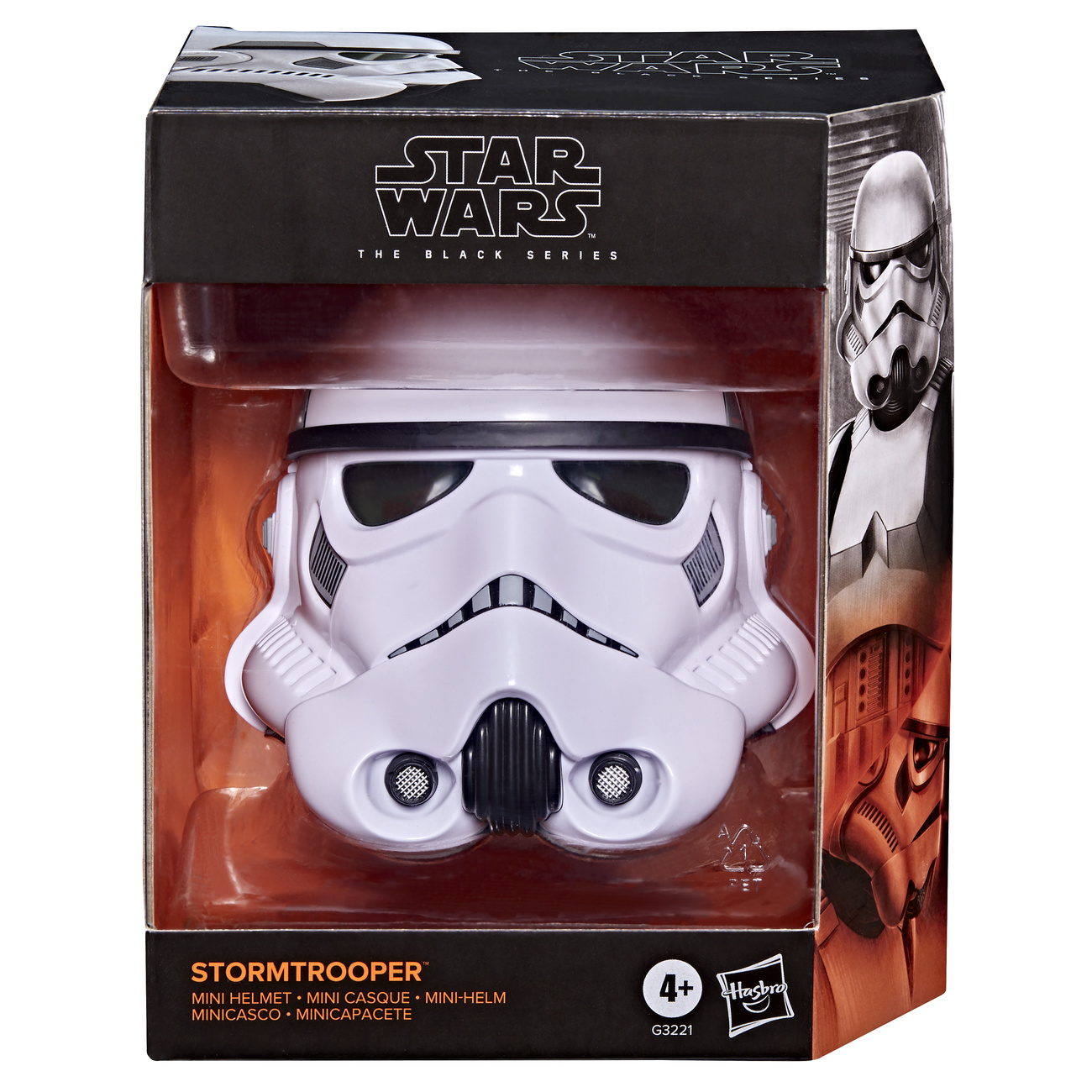 Star Wars - Stormtrooper Mini Helm Replik auf Base