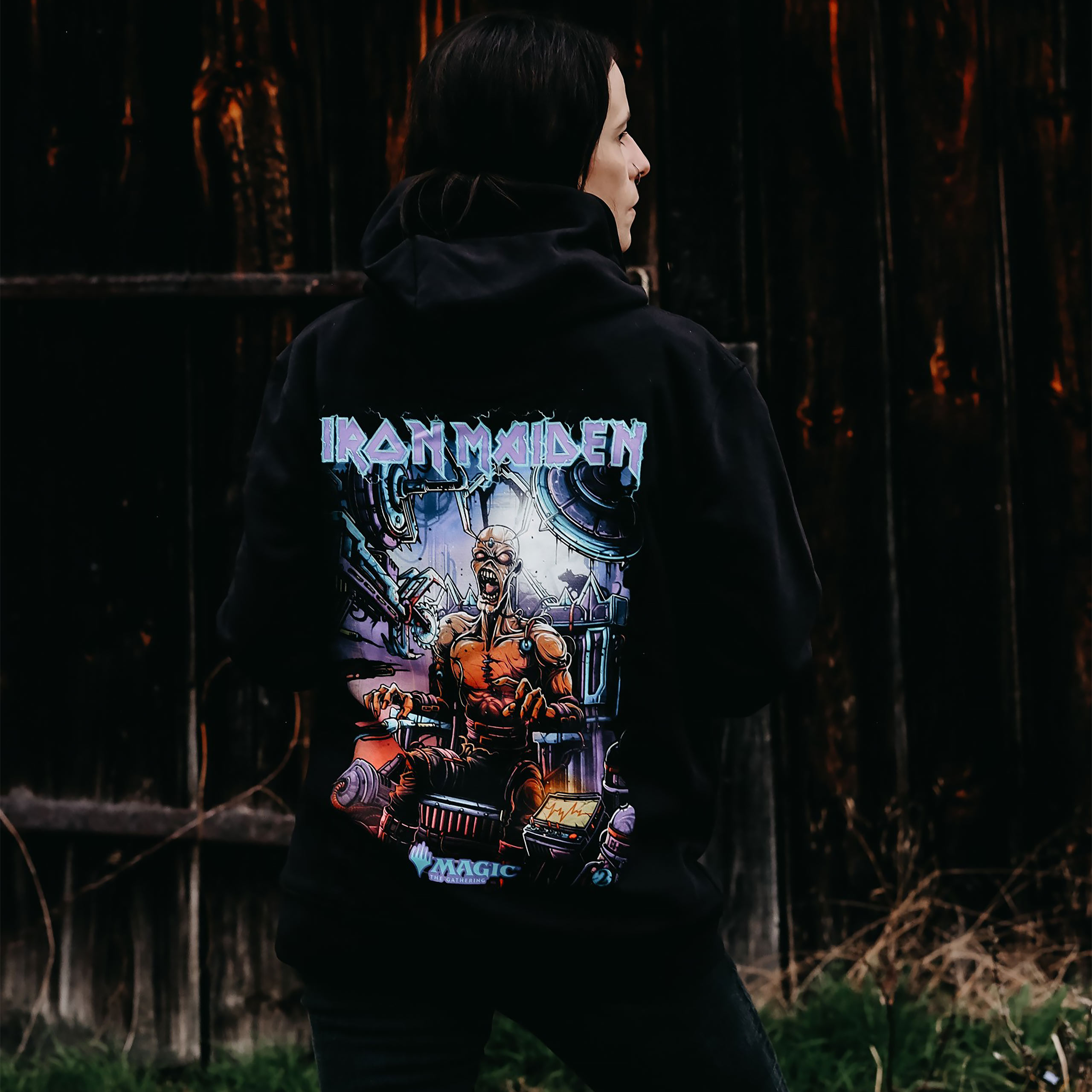 Iron Maiden - Magic Minocrank Huvtröja svart