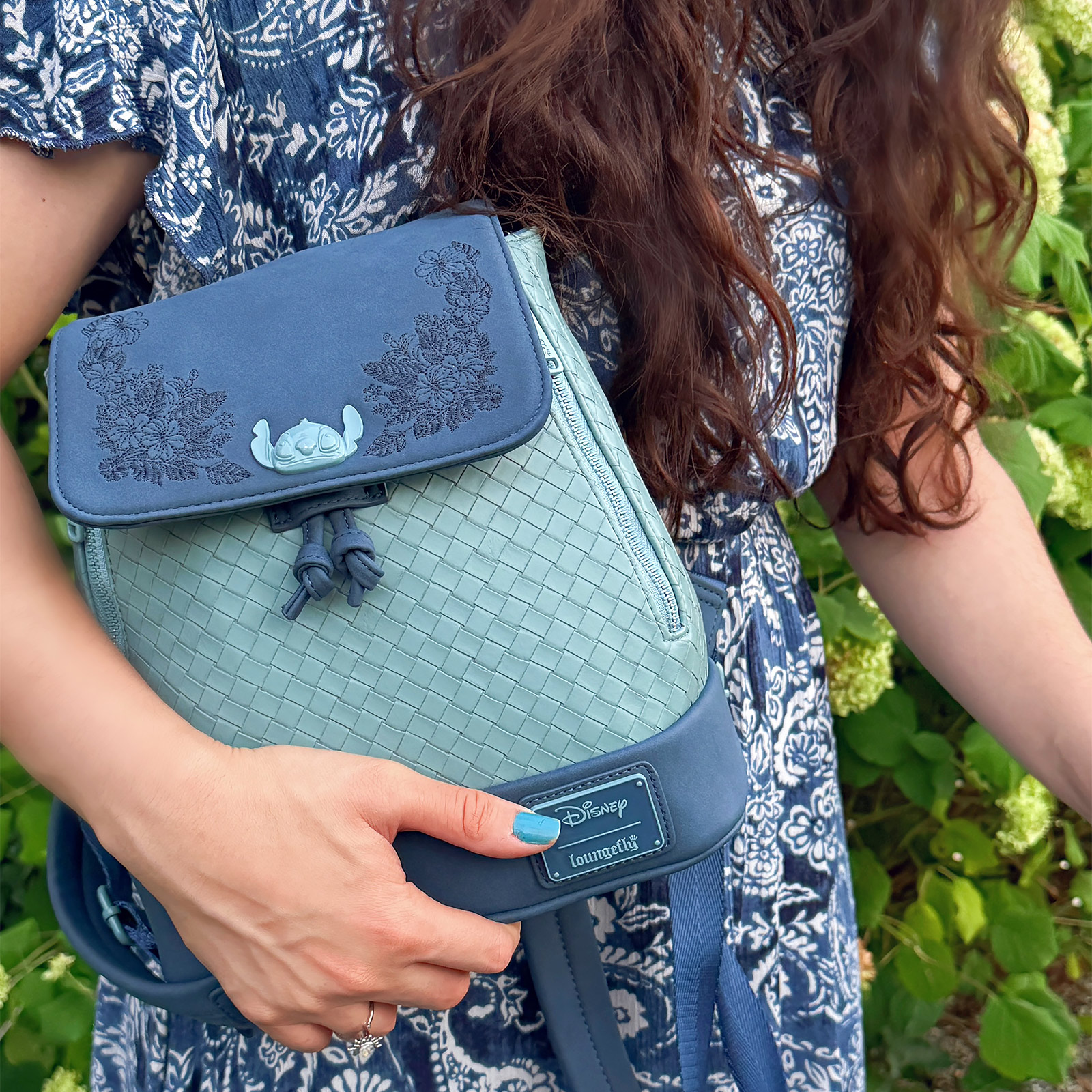 Mini Zaino Stitch Blu - Lilo & Stitch