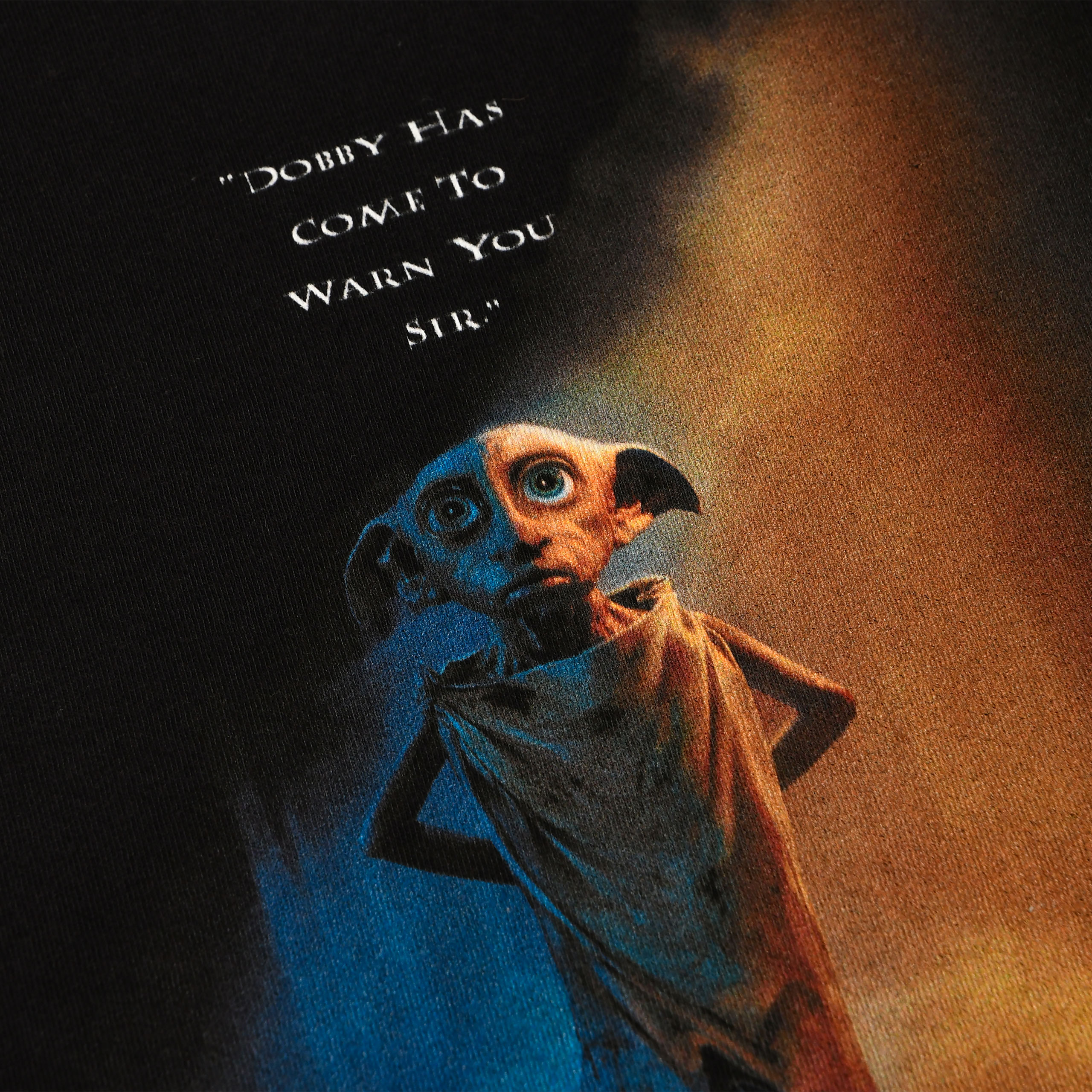 Harry Potter - Dobby Poster T-Shirt schwarz