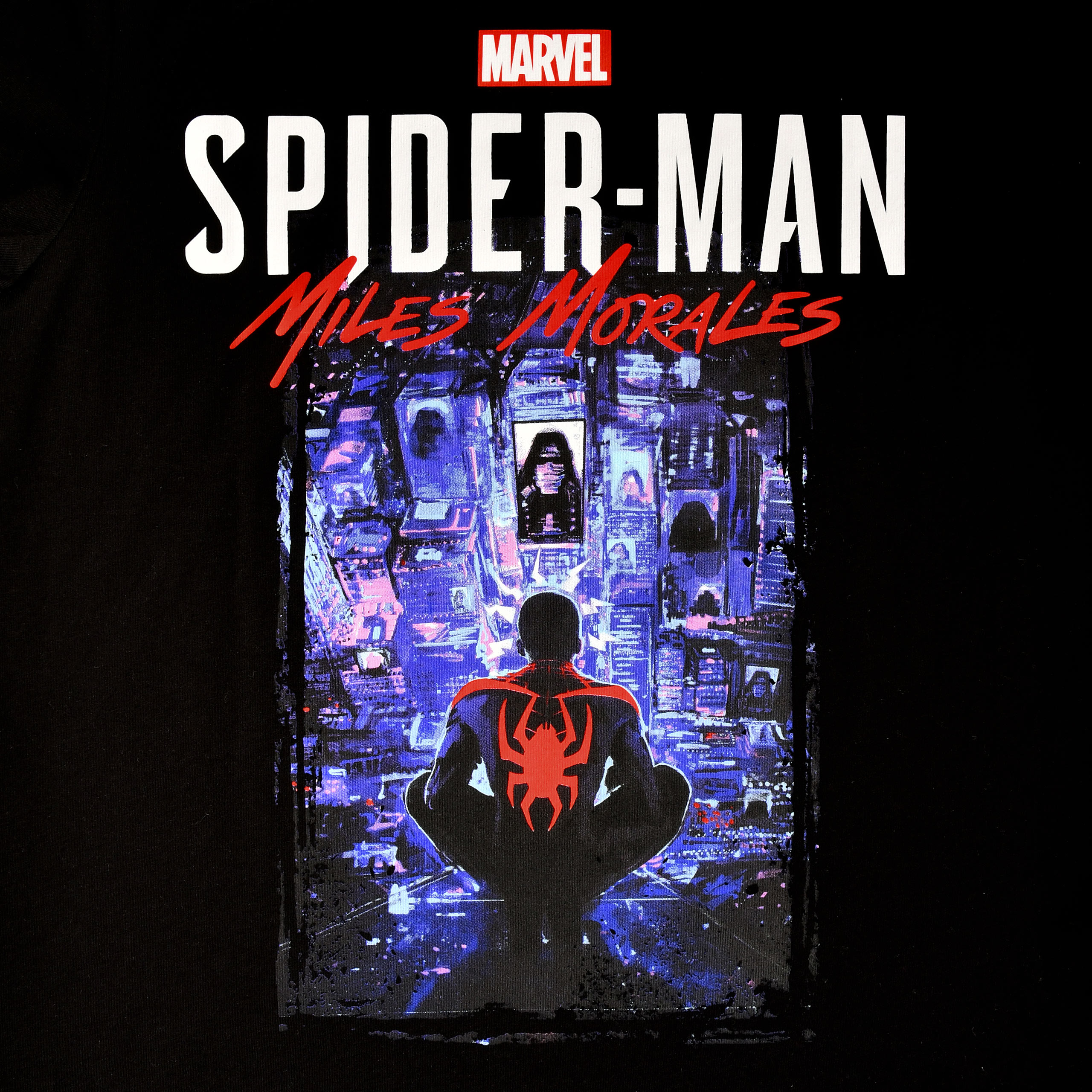Spider-Man - Miles Morales T-Shirt schwarz