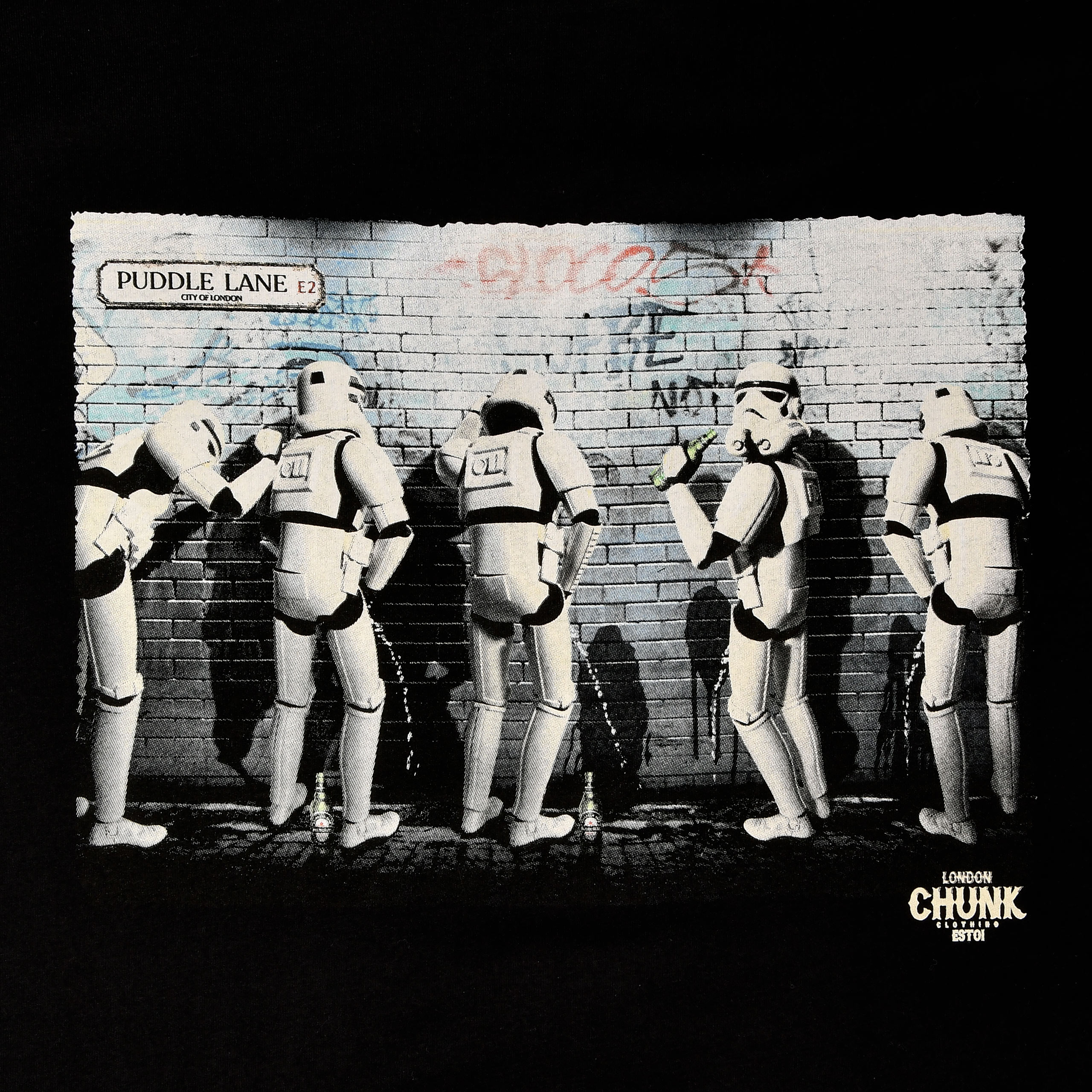 T-shirt 'Fine della Notte' per fan di Star Wars nera