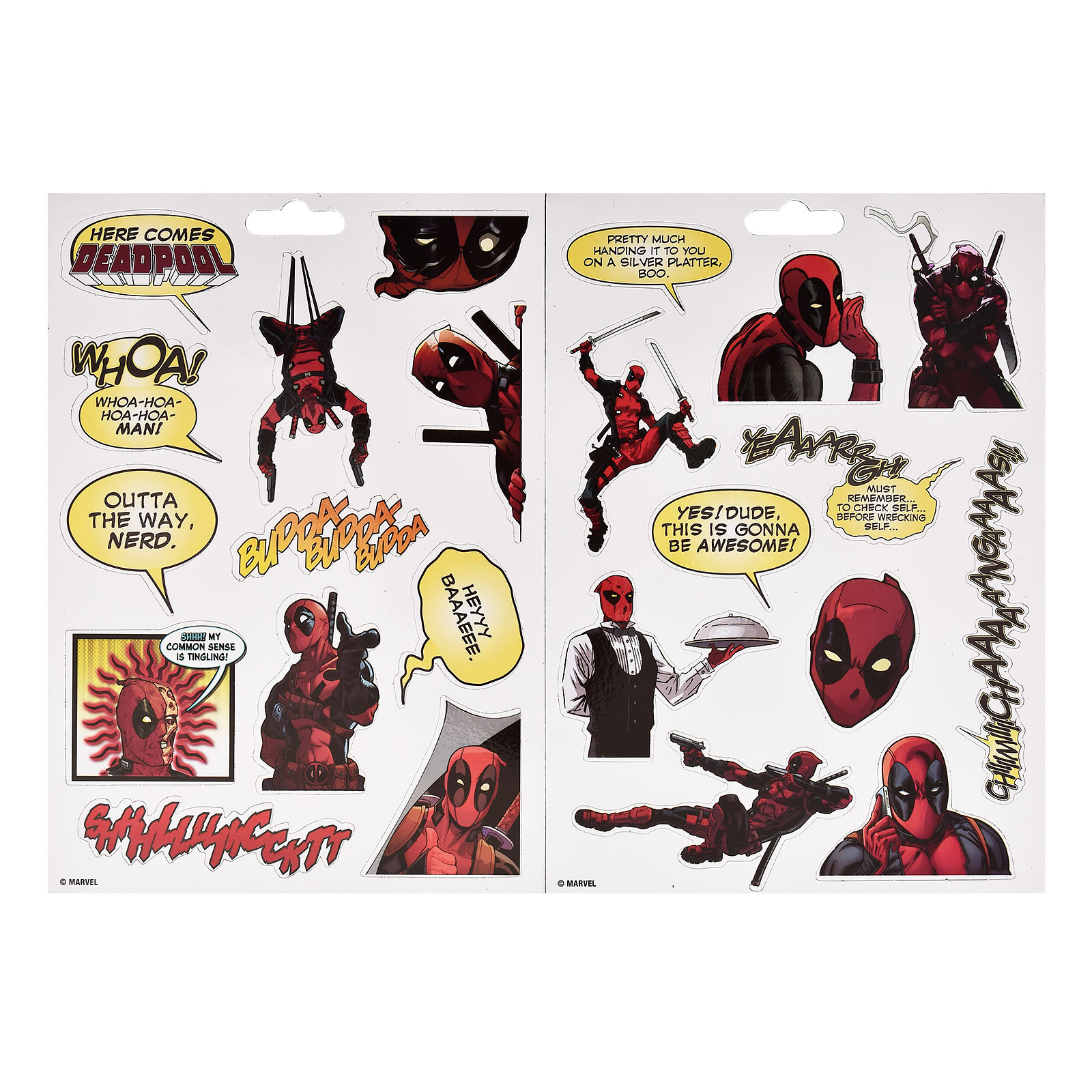 Deadpool - Comic Magnet-Set