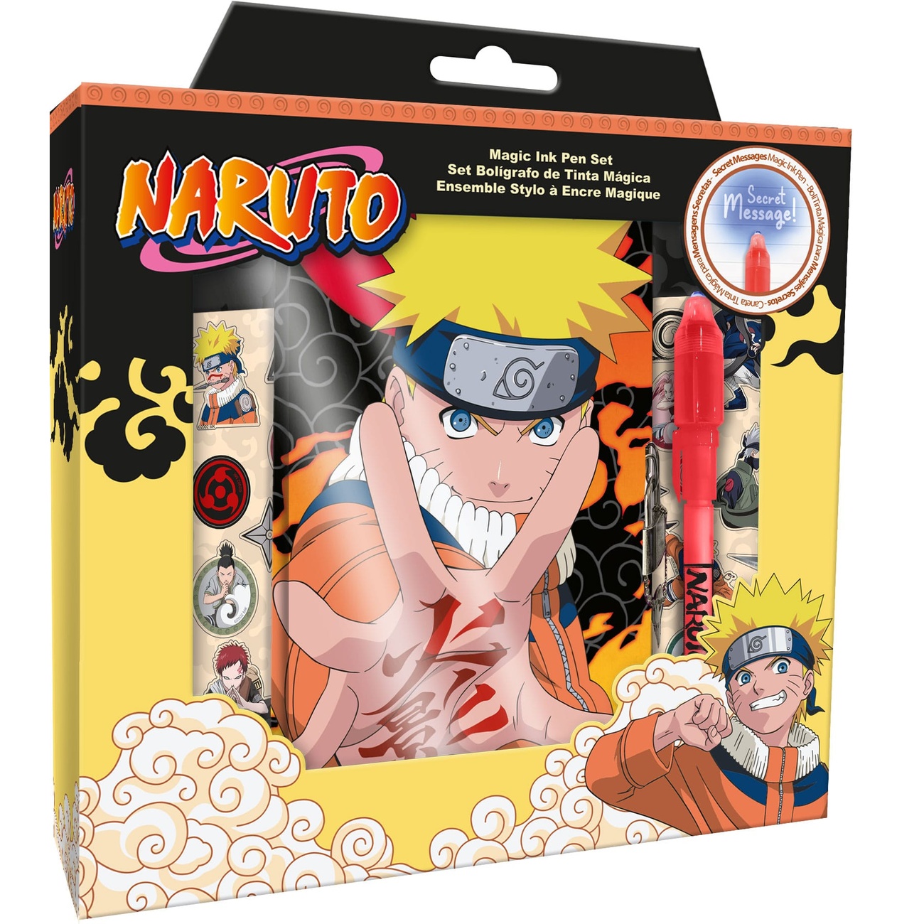 Naruto Dagbokset med lås