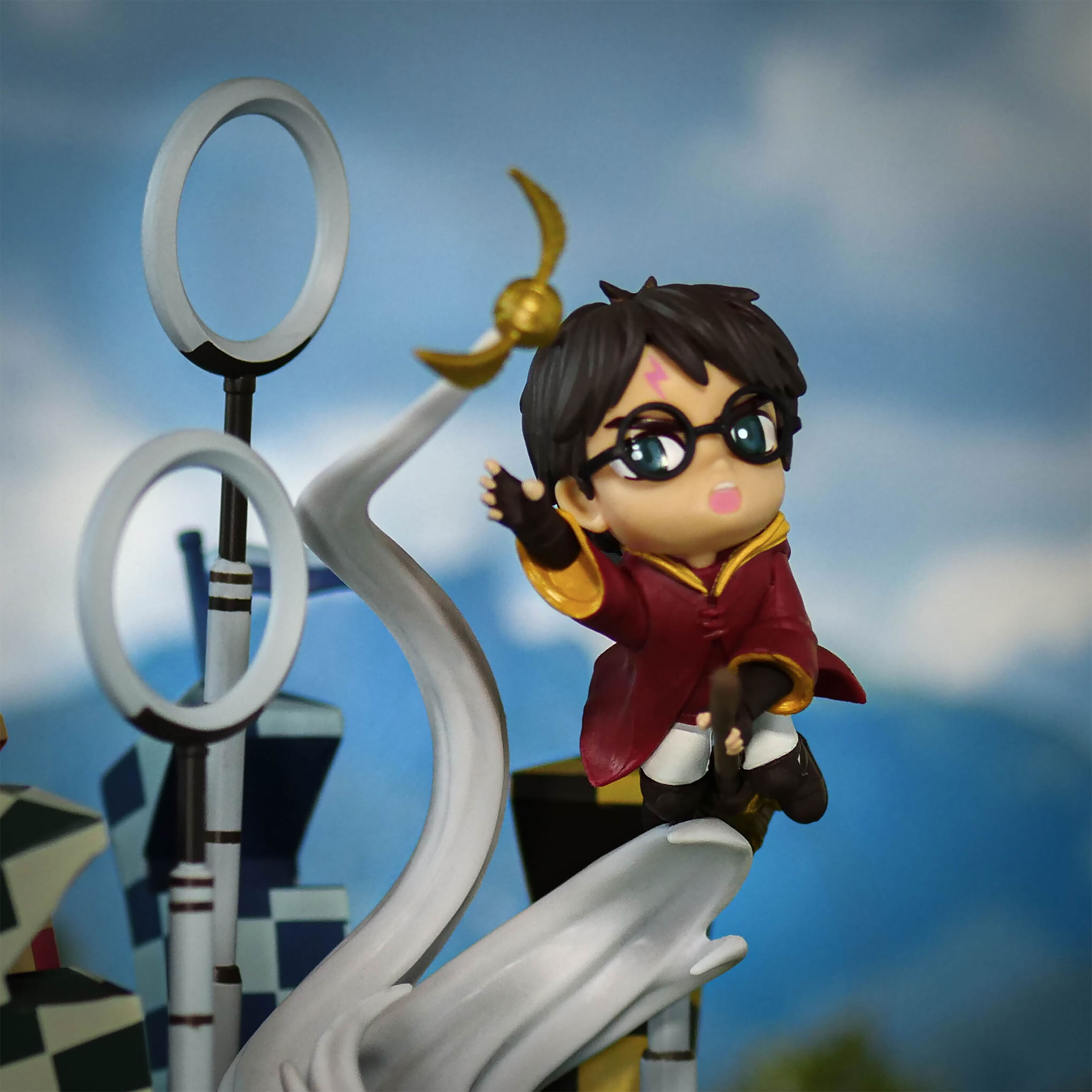 Harry Potter - Figura diorama della partita di Quidditch