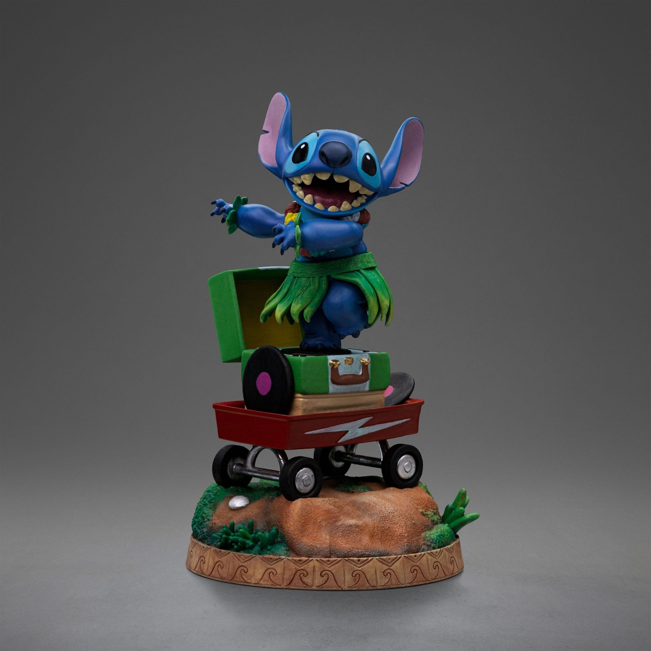 Lilo & Stitch Art Scale-staty 1/10 Stitch Hula 17 cm