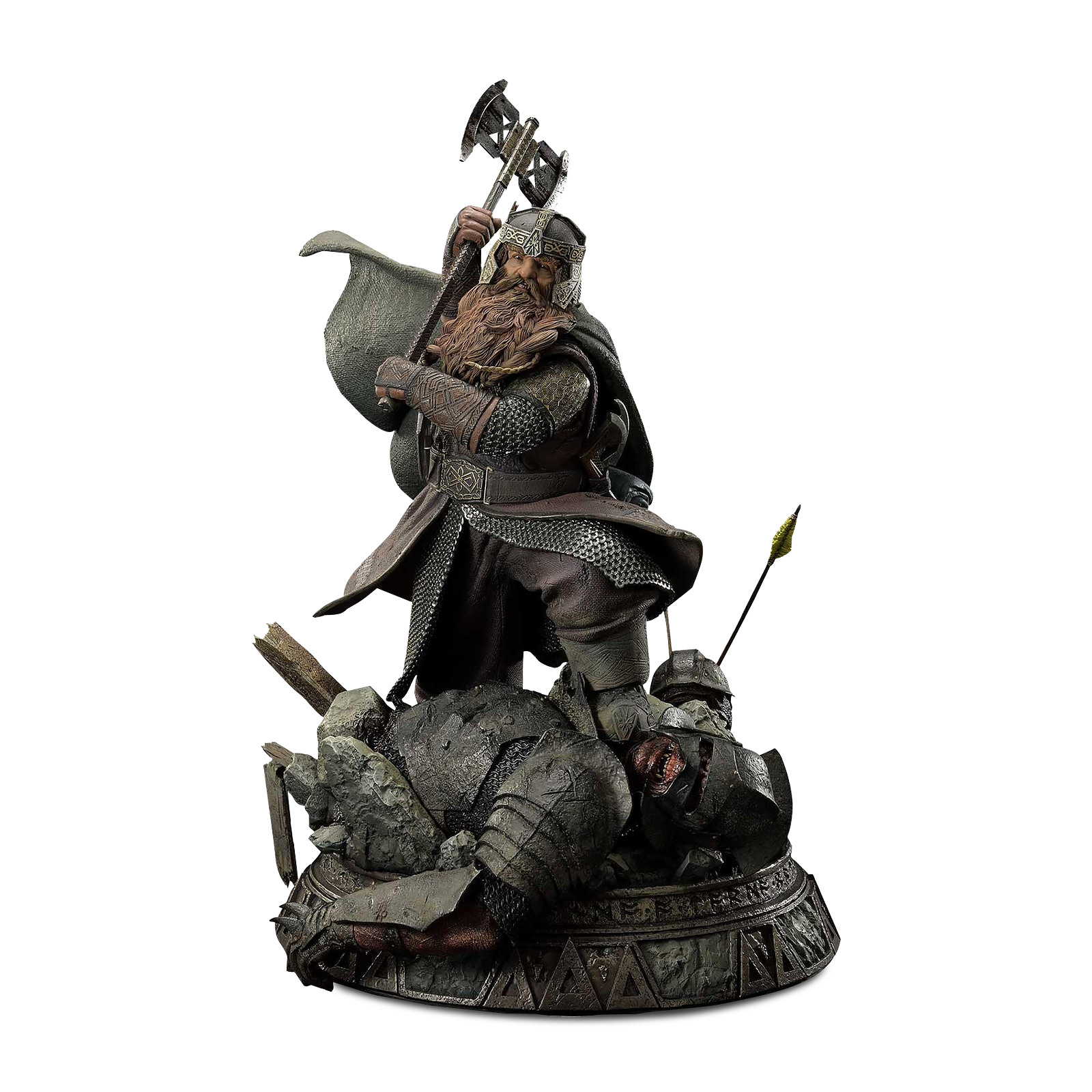 Le Seigneur des Anneaux - Statue de collection premium de Gimli version bonus