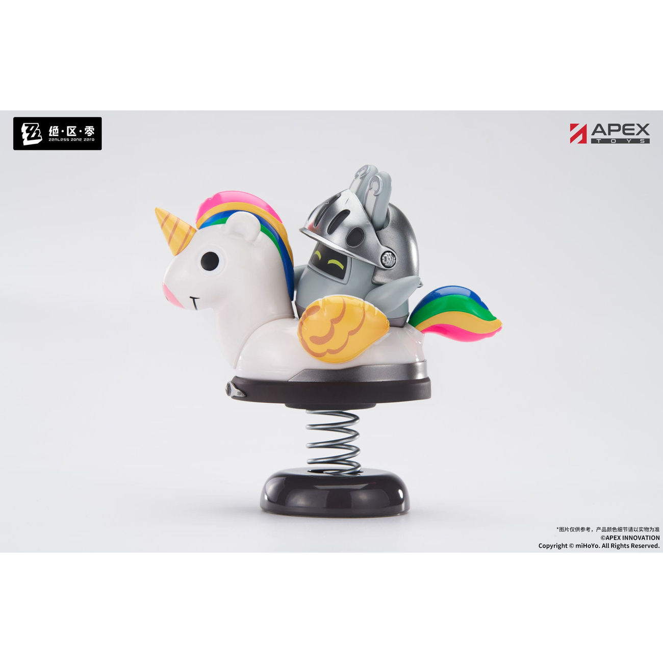 Zenless Zone Zero PVC Beeldenis Happy Shake Knightboo 9 cm