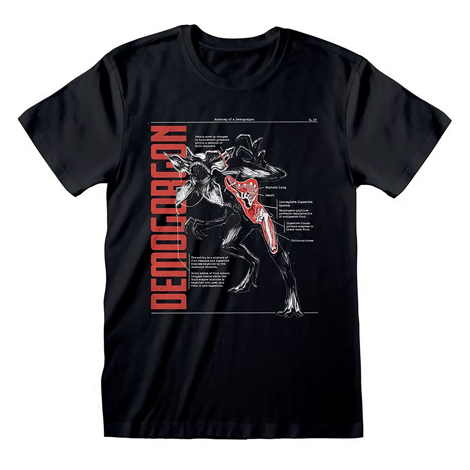 Stranger Things - Anatomy of a Demogorgon T-Shirt