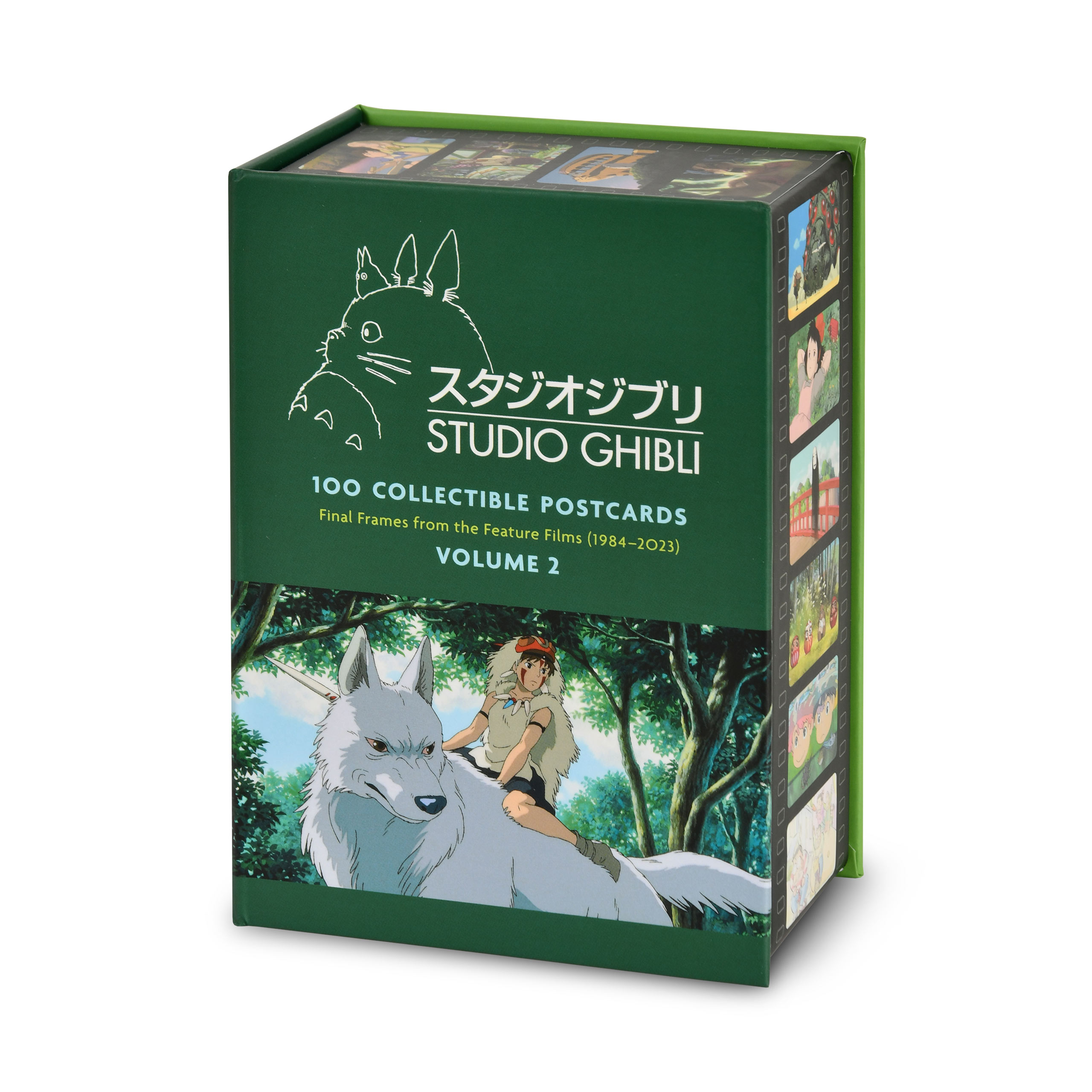 Studio Ghibli - 100 Cartes Postales en Boîte Cadeau Vol. 2