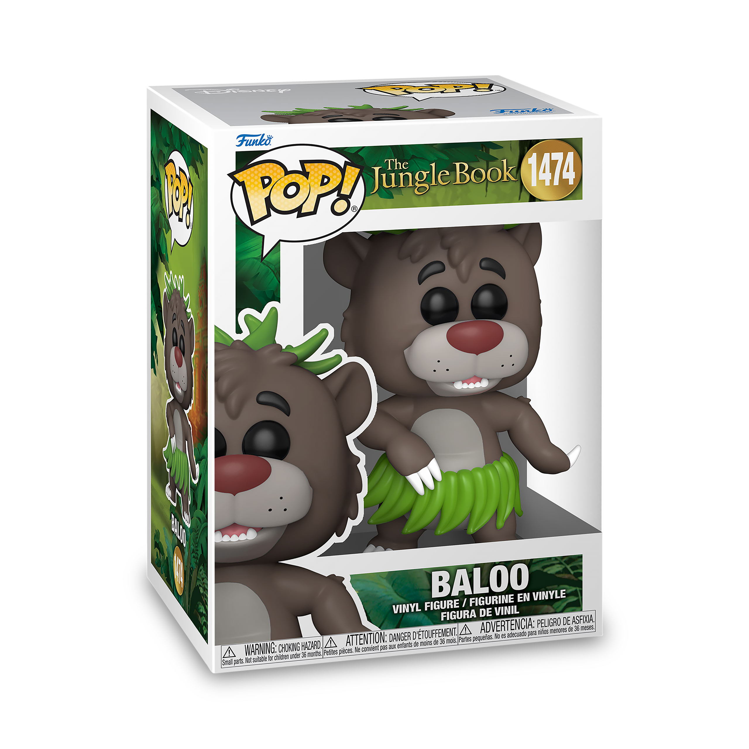 Livre de la jungle - Figurine Funko Pop Baloo