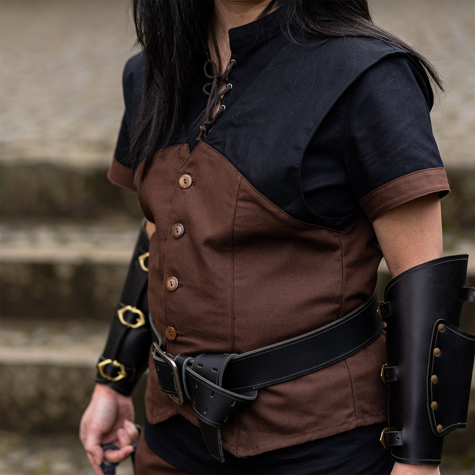 Dungeons & Dragons - Rogue Capuchonvest Bruin