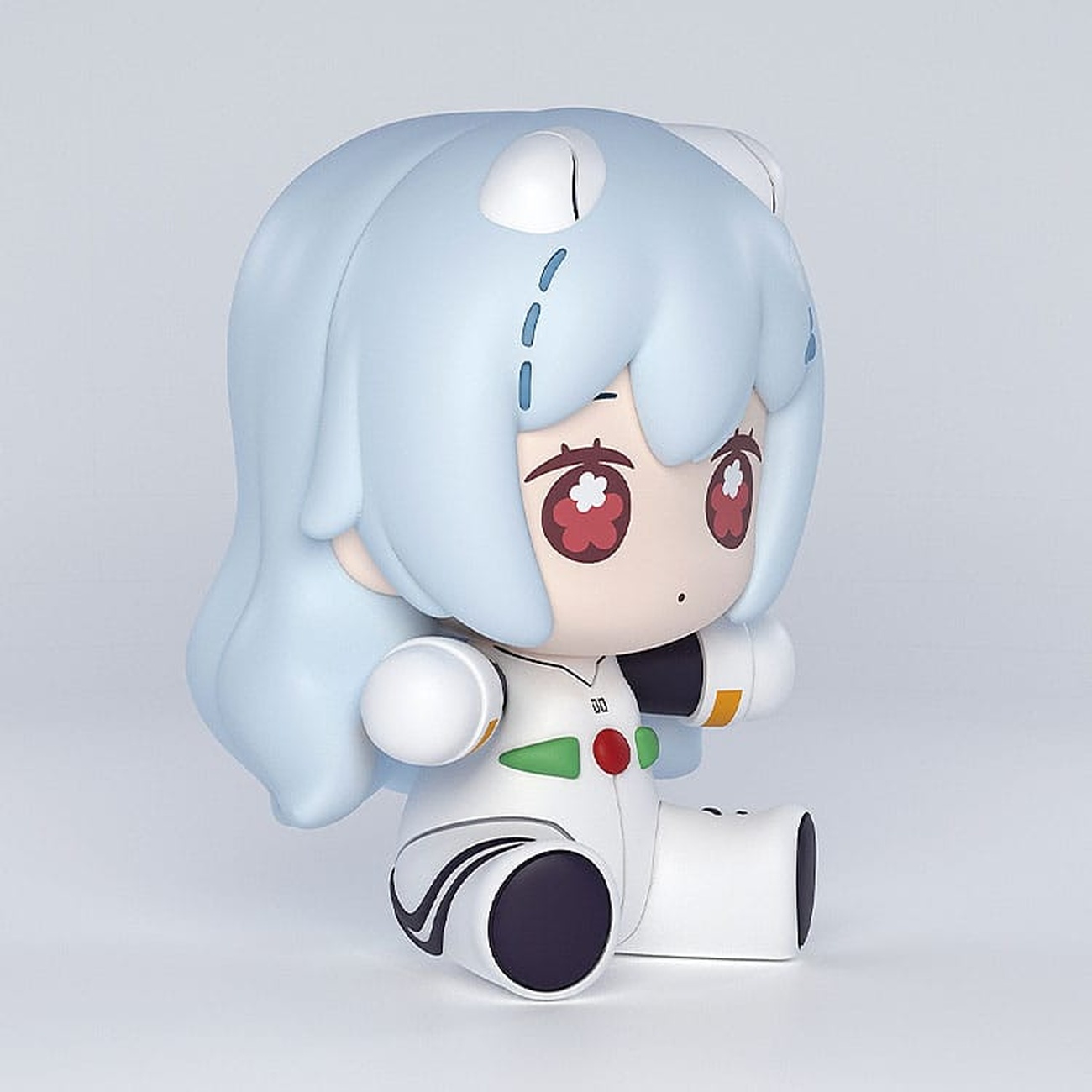 Neon Genesis Evangelion - Rei Ayanami Good Smile Chibi Figur Long Hair Version
