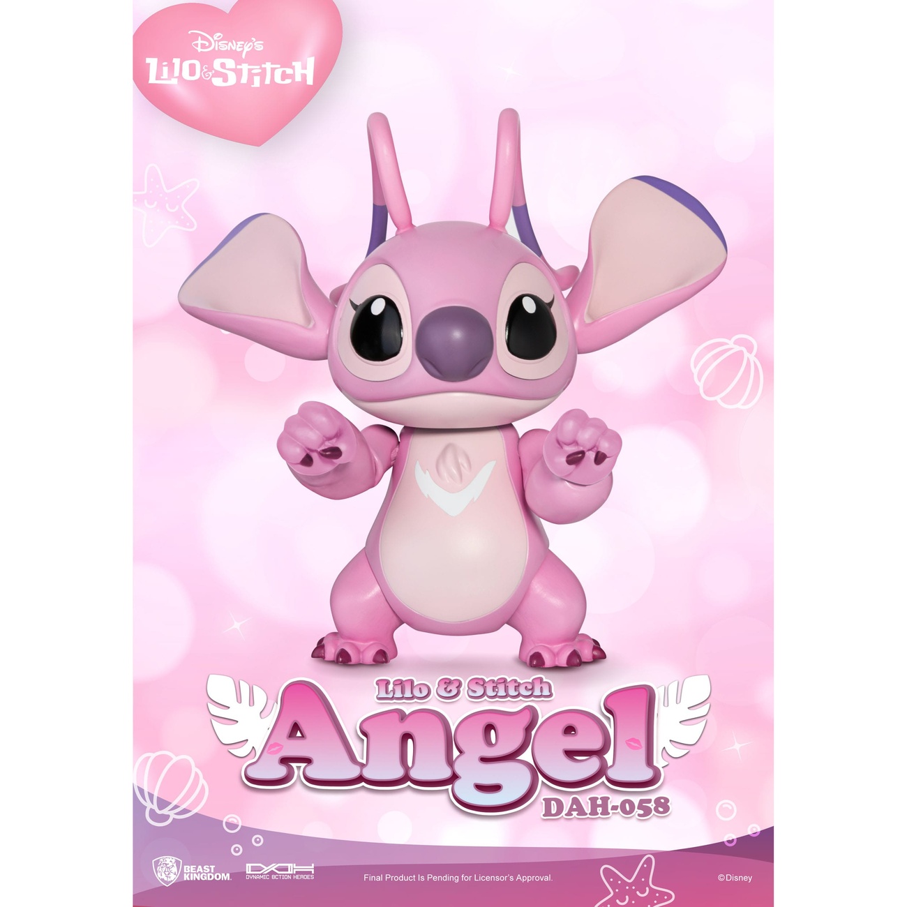 Disney Dynamic 8ction Heroes action figure 1/9 Angel (Lilo & Stitch) 16 cm