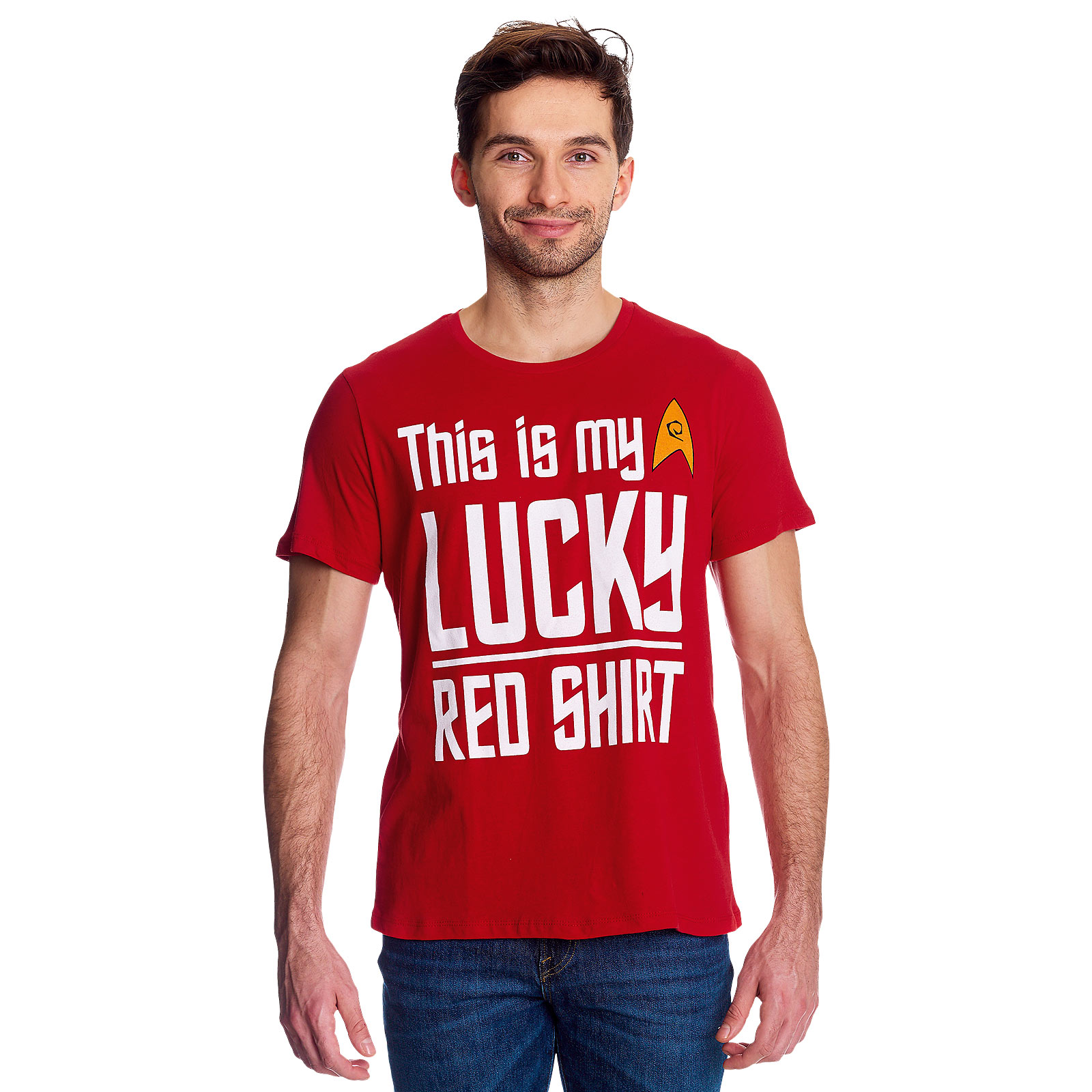 Star Trek - My Lucky Red T-Shirt rot