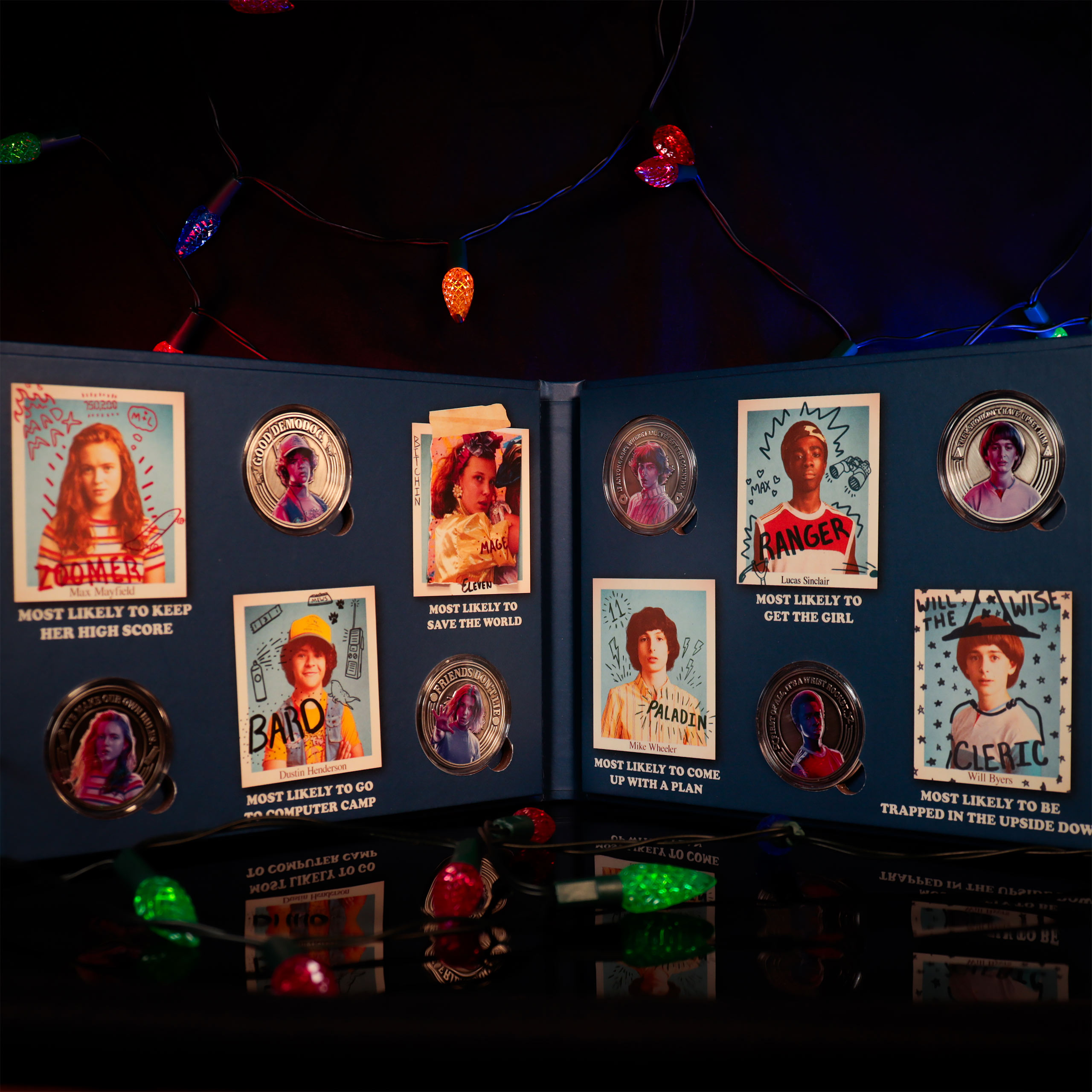 Stranger Things - Hawkins Middle School verzamelmuntenalbum