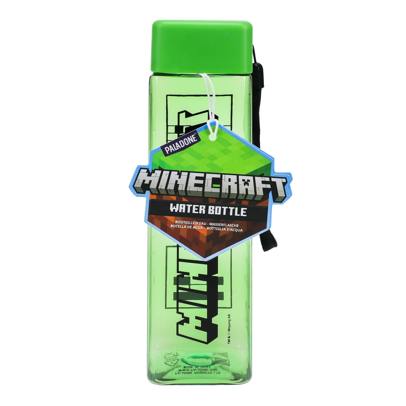 Botella de agua Minecraft Square Shaped