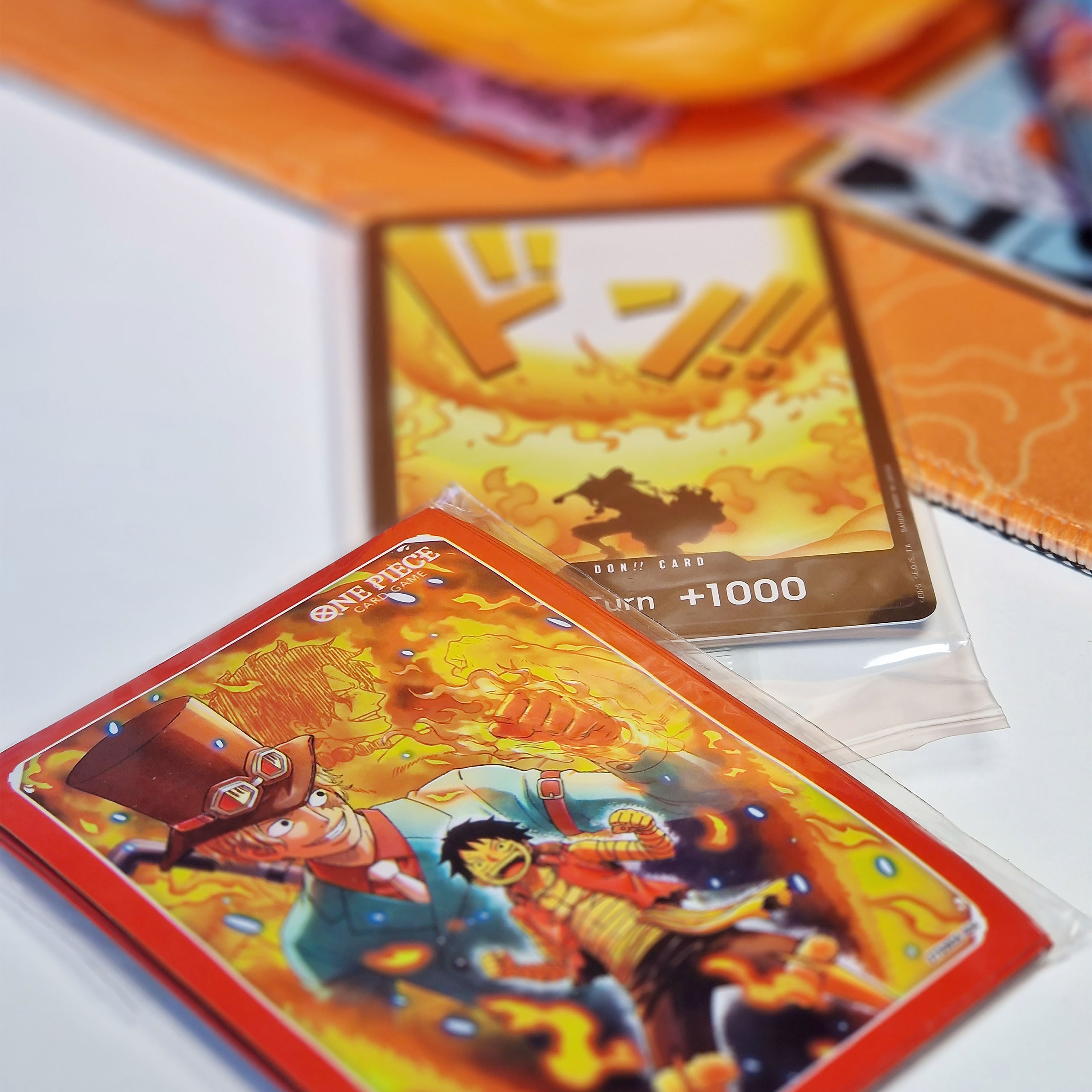 One Piece Card Game - Flame Flame Teufelsfrucht Sammelkarten Box