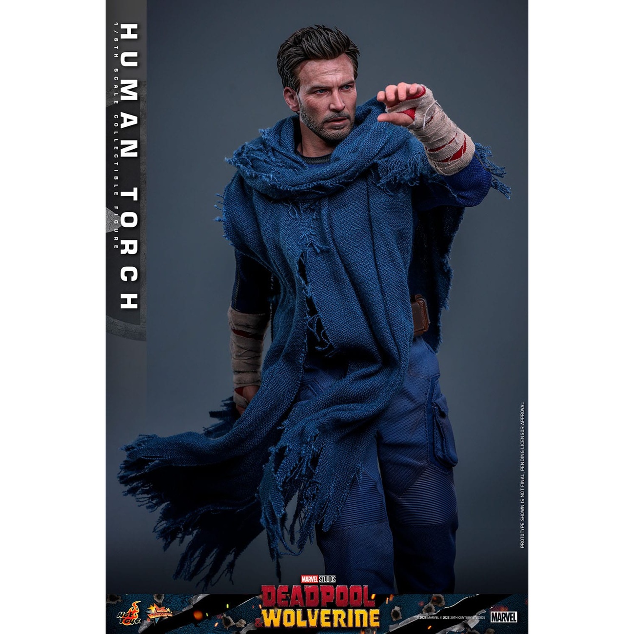 Deadpool & Wolverine - Human Torch Masterpiece 1:6 actionfigur