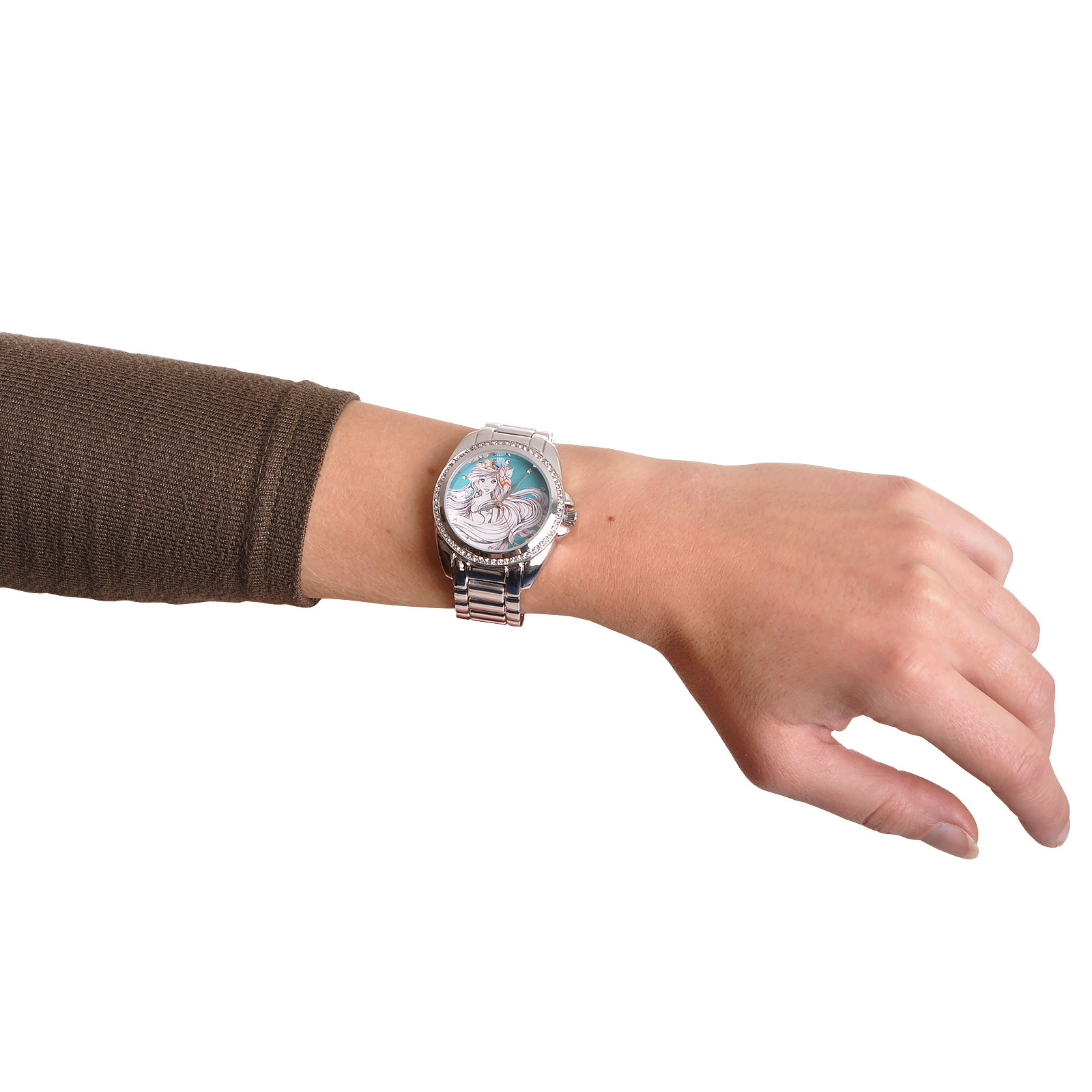 Arielle - Sketch Armbanduhr mit Kristallen