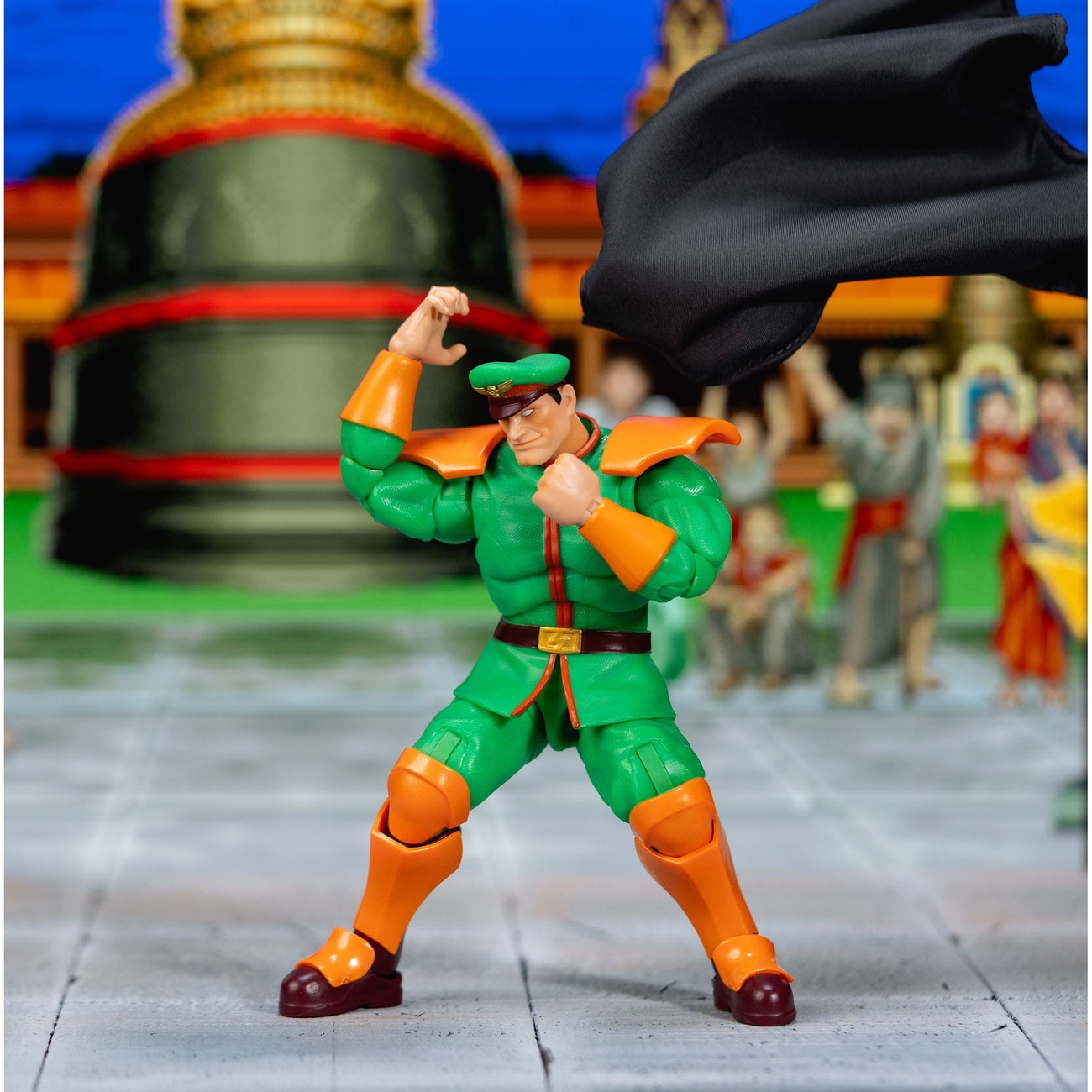 Ultra Street Fighter II: The Final Challengers Actionfigur 1/12 M. Bison Deluxe 15 cm