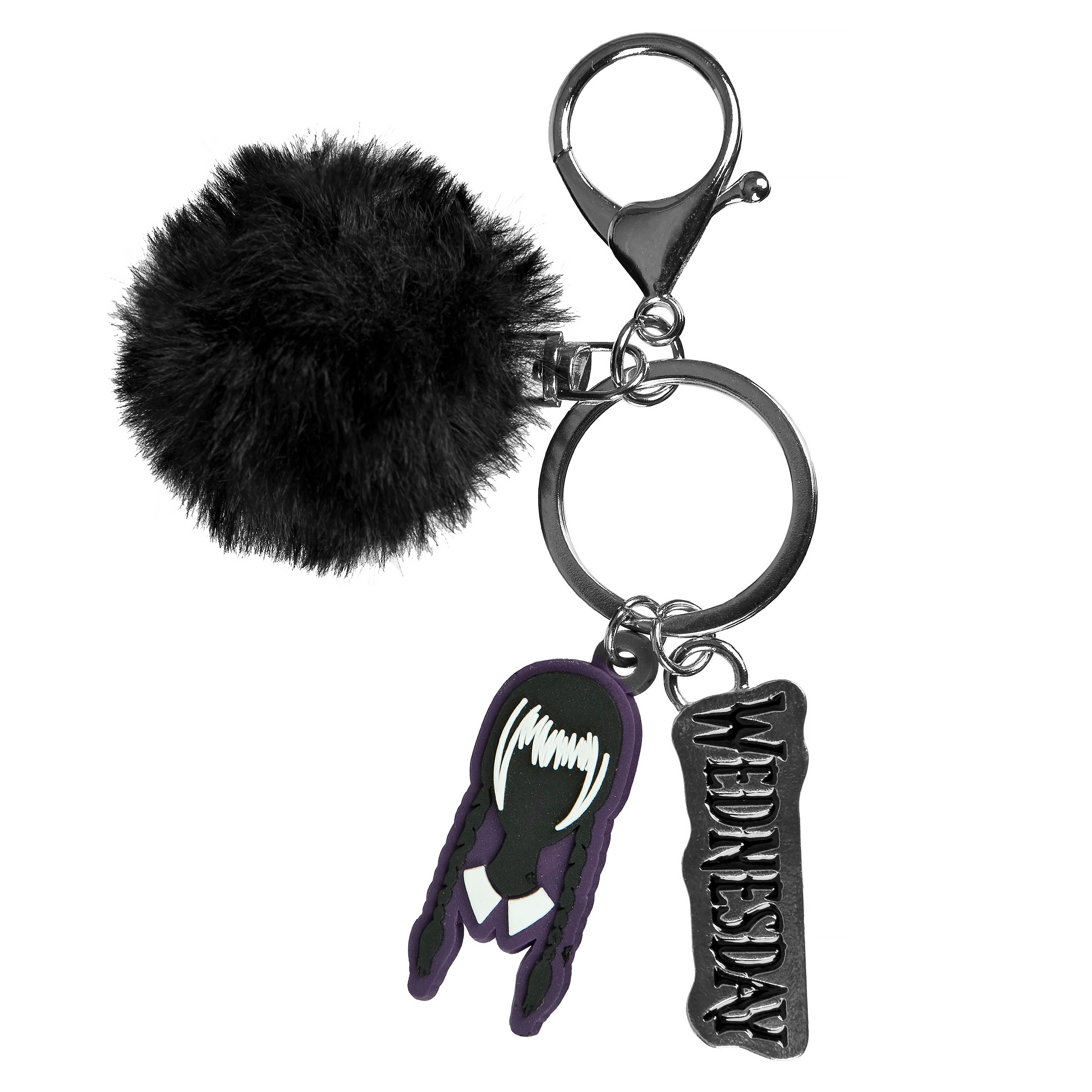 Wednesday - Sleutelhanger met Pom Pom