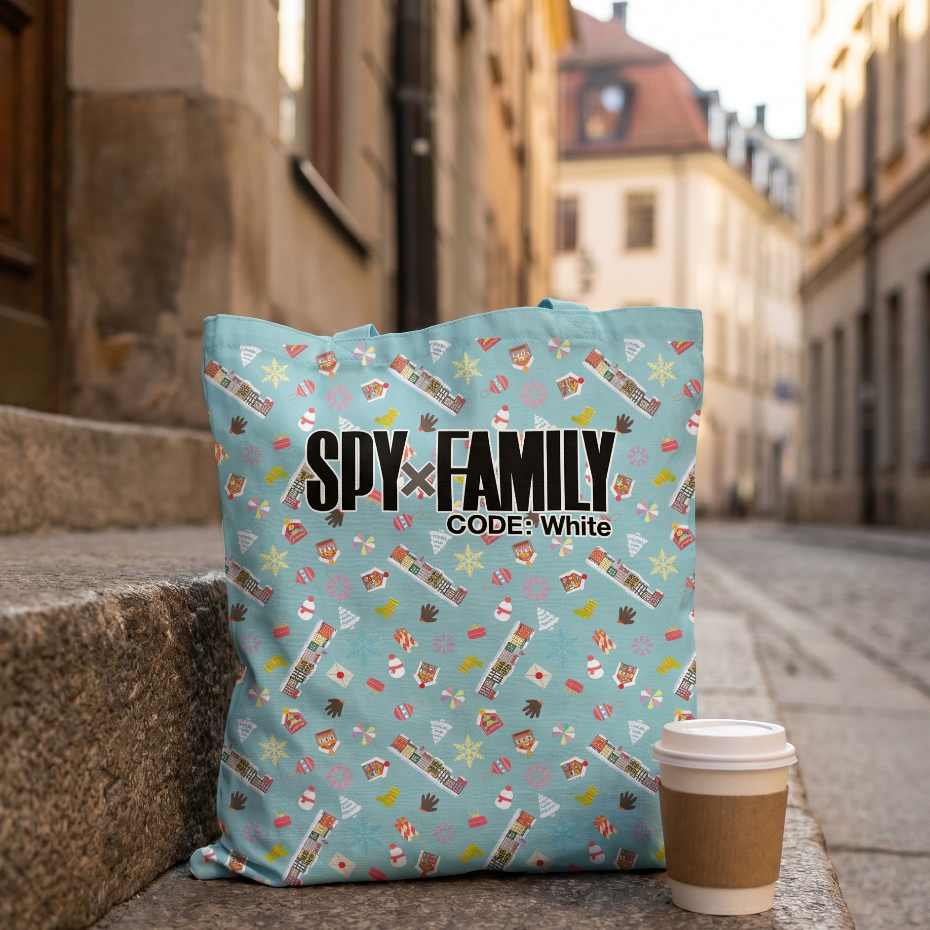 Spy x Family - Code White Tote Bag