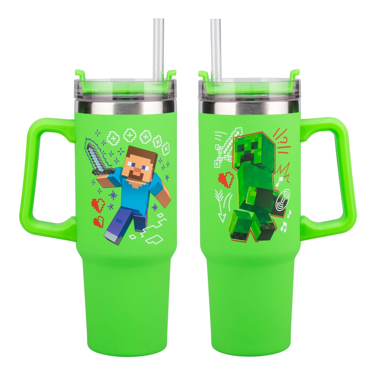 Vaso Minecraft To Go Green