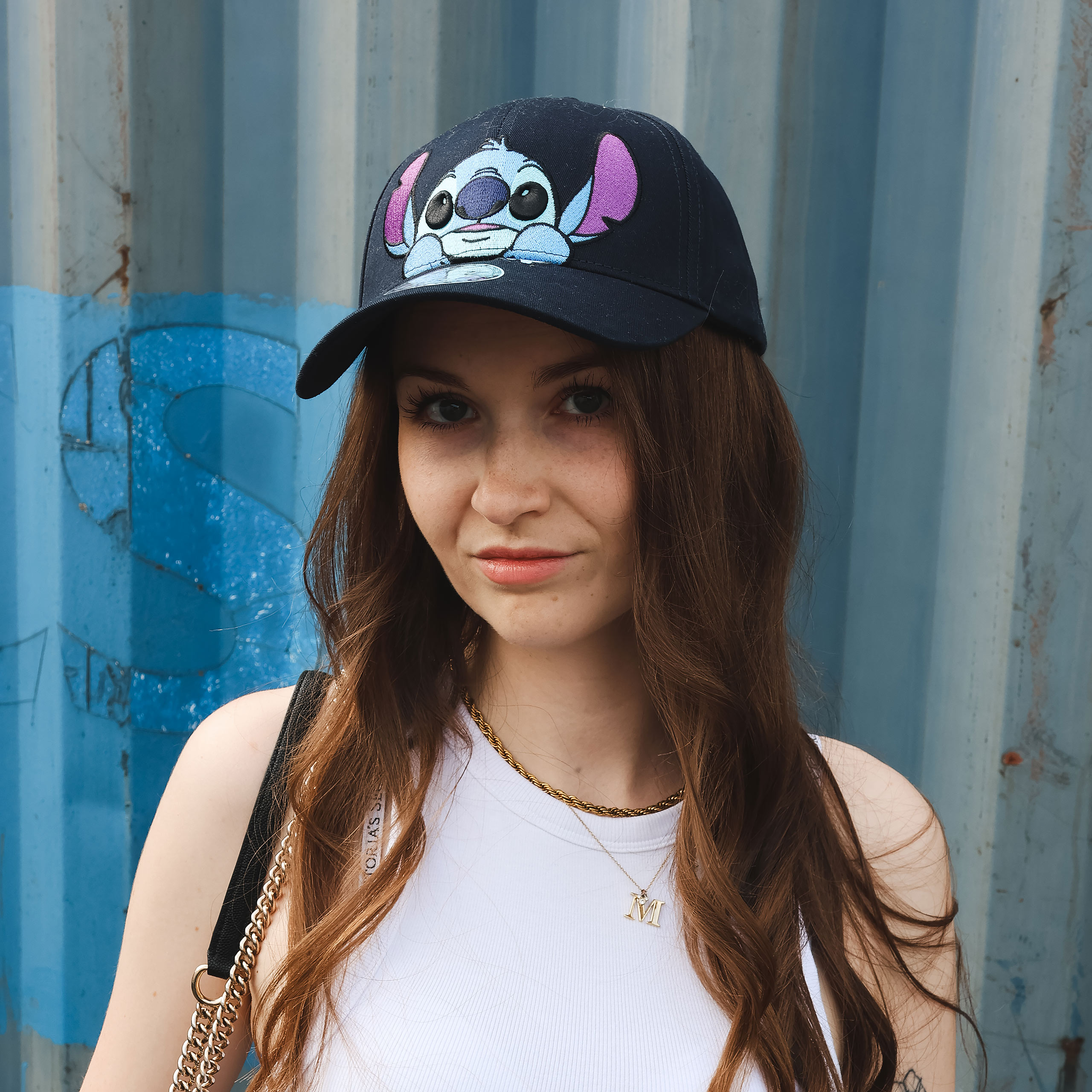 Lilo & Stitch - Cappellino da baseball Stitch blu