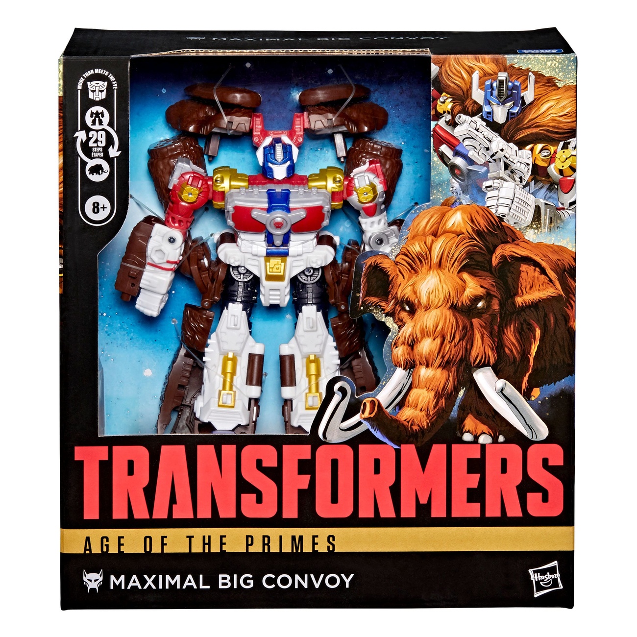 Transformers Age of the Primes figurine articulée Leader Class Maximal Big Convoy 19 cm