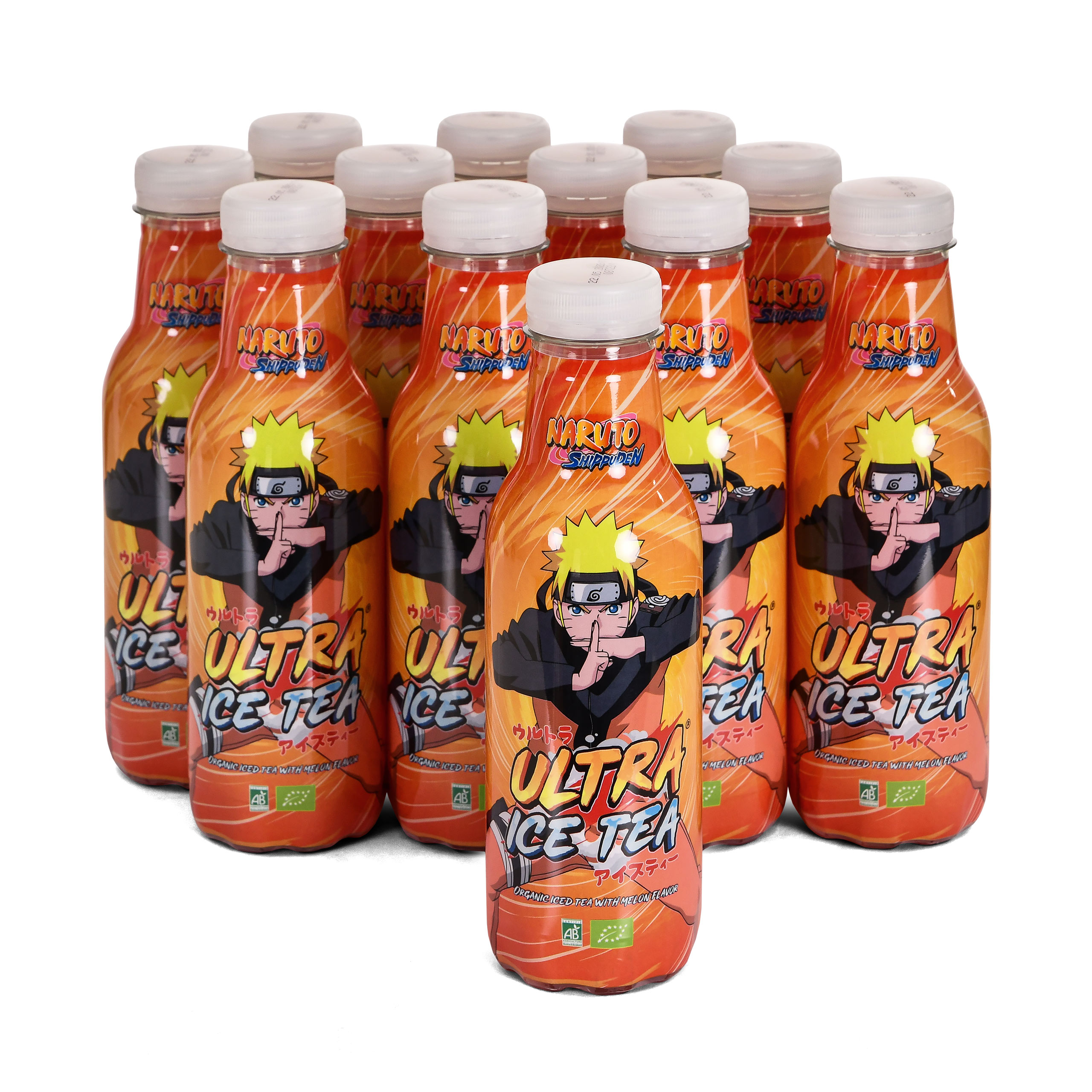 Naruto Shippuden - Thé glacé ultra bio melon paquet de 12