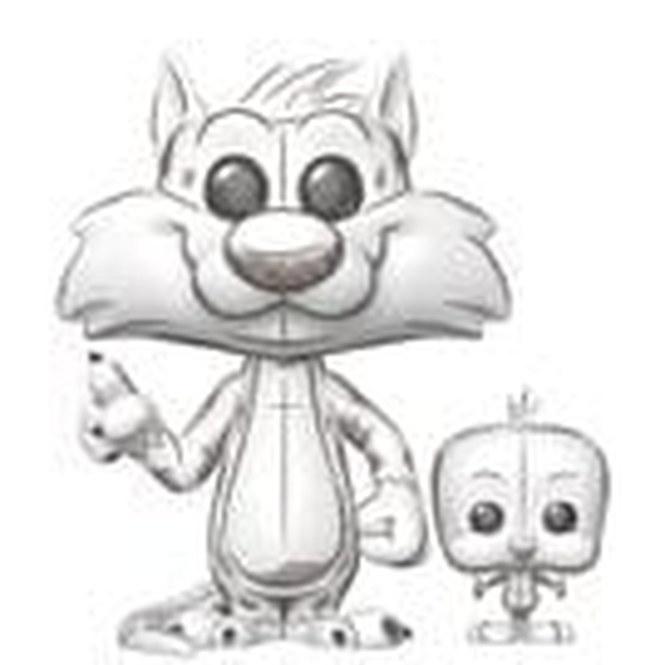 Figura in vinile Looney Tunes POP! & Buddy Animation