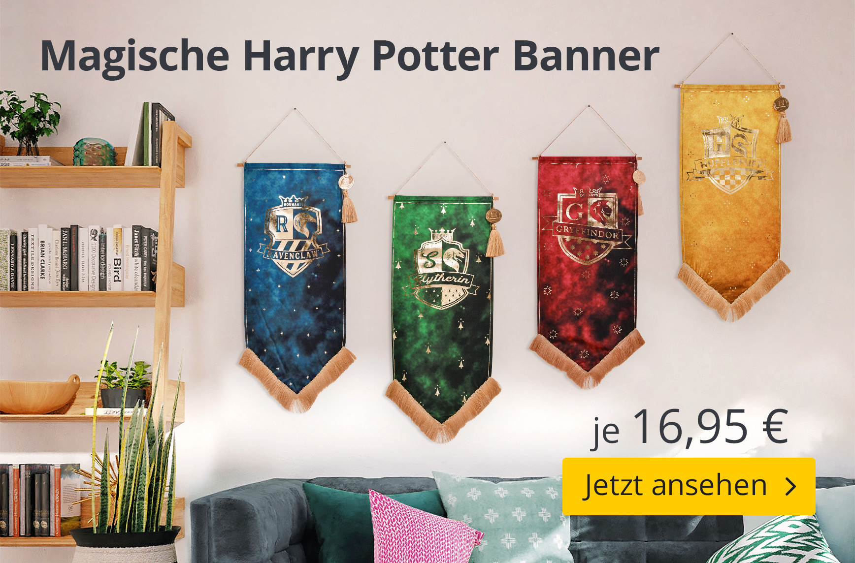 Magische Harry Potter Banner - je 16,95€