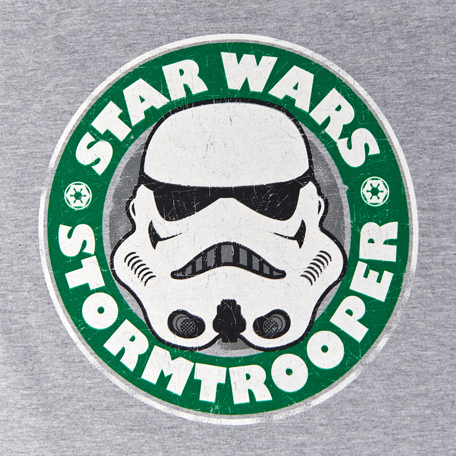 Star Wars - Stormtrooper Emblem T-Shirt Kinder grau