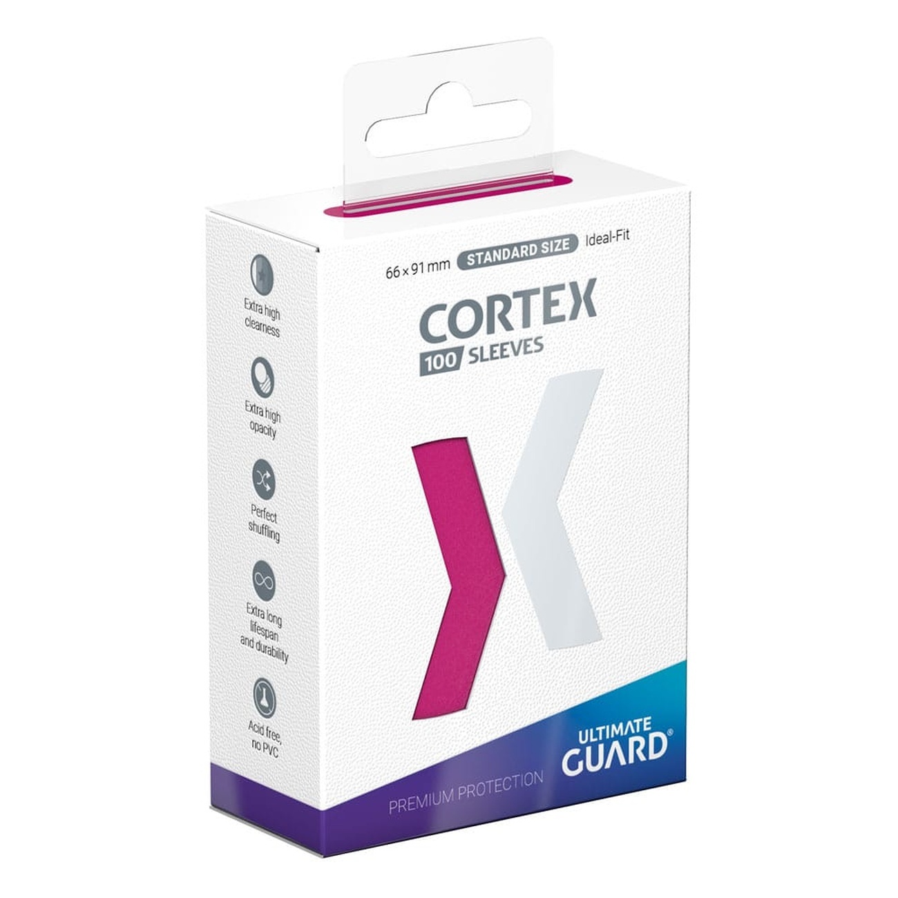 Ultimate Guard Cortex Sleeves Standaardformaat (100) - Roze